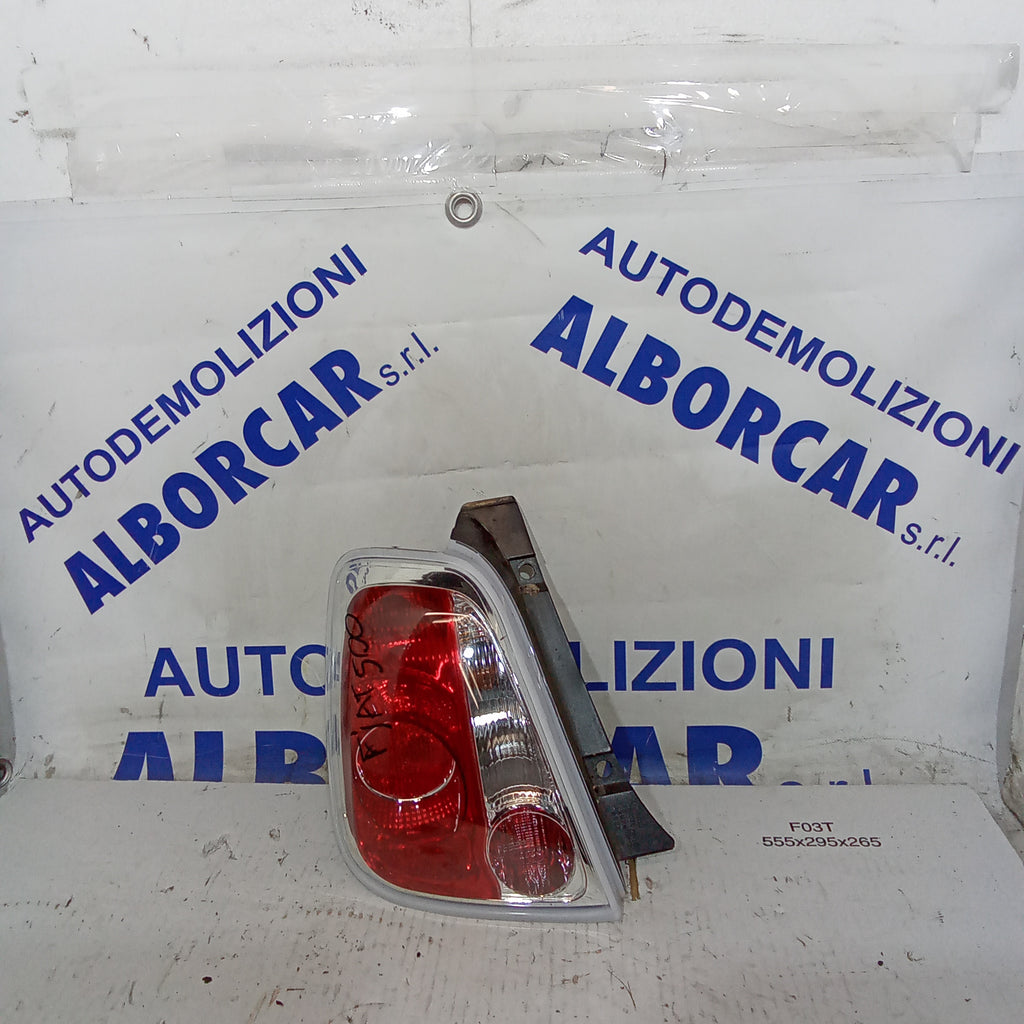Left rear stop light Fiat 500 year 2008
