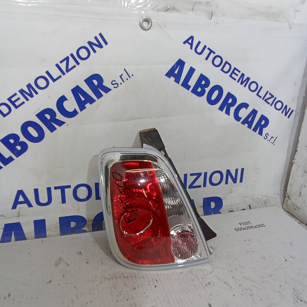 Left rear stop light Fiat 500 year 2008