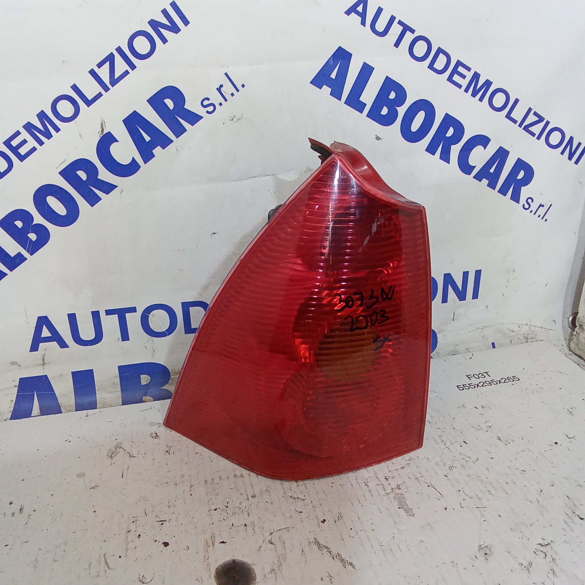 Left rear brake light Peugeot 307 SW year 2003