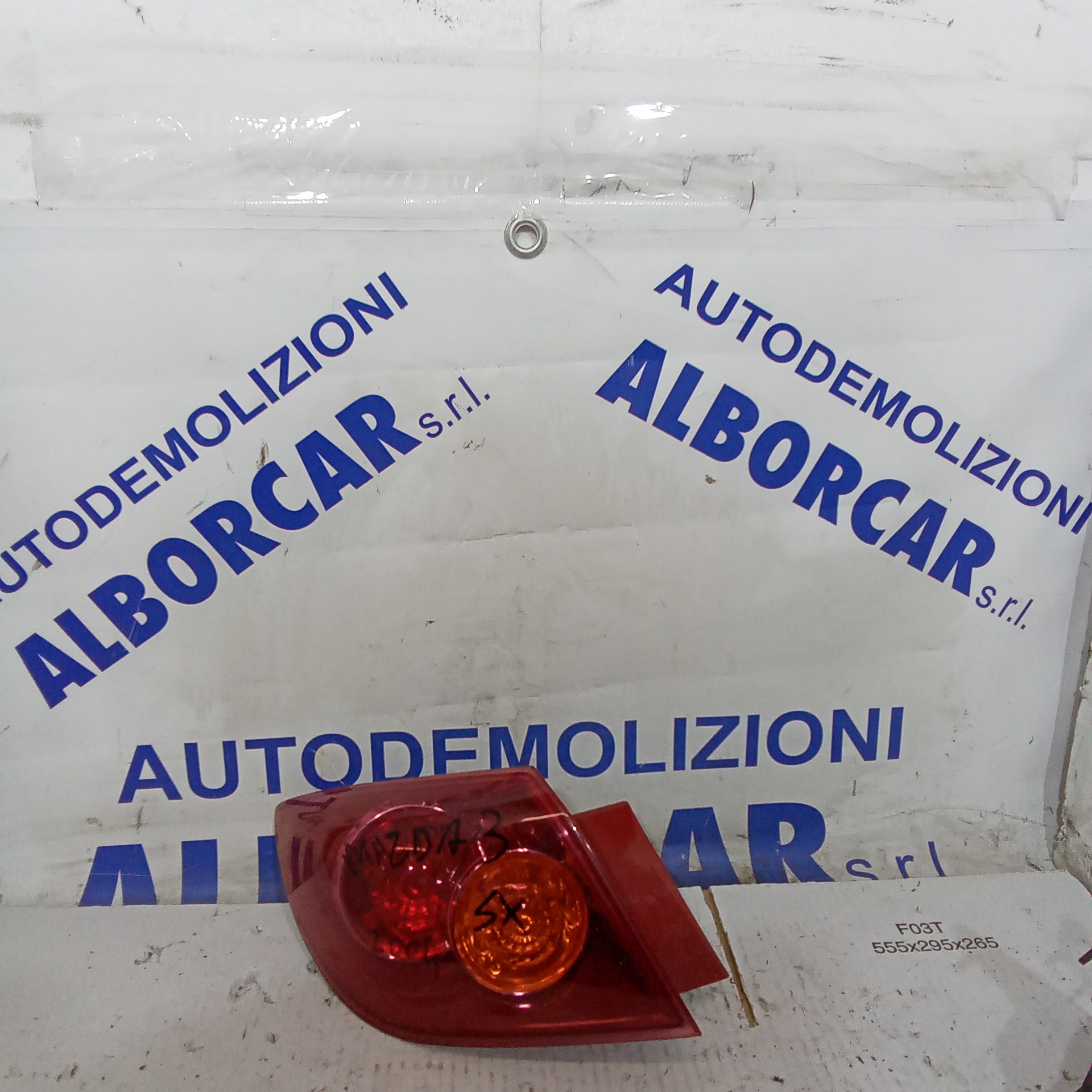 Mazda 3 2004 Left Rear Tail Light