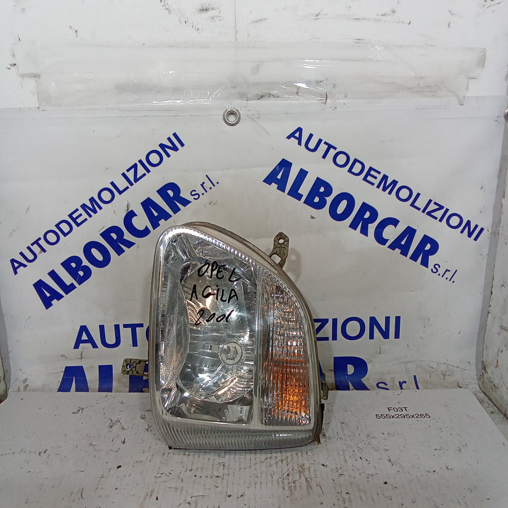 headlight right front Opel Agila year 2001