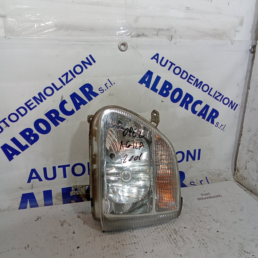 headlight right front Opel Agila year 2001