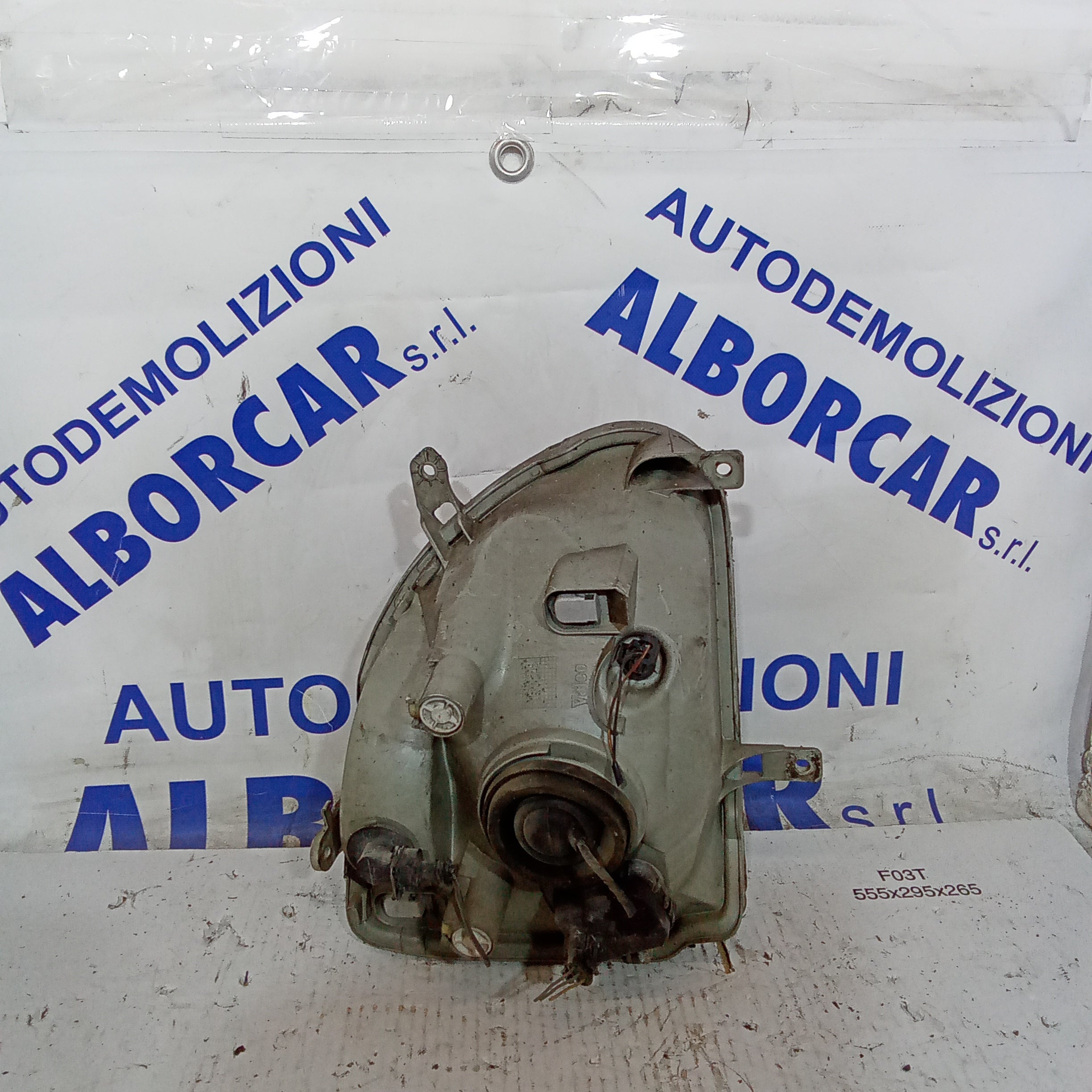 headlight right front Opel Agila year 2001