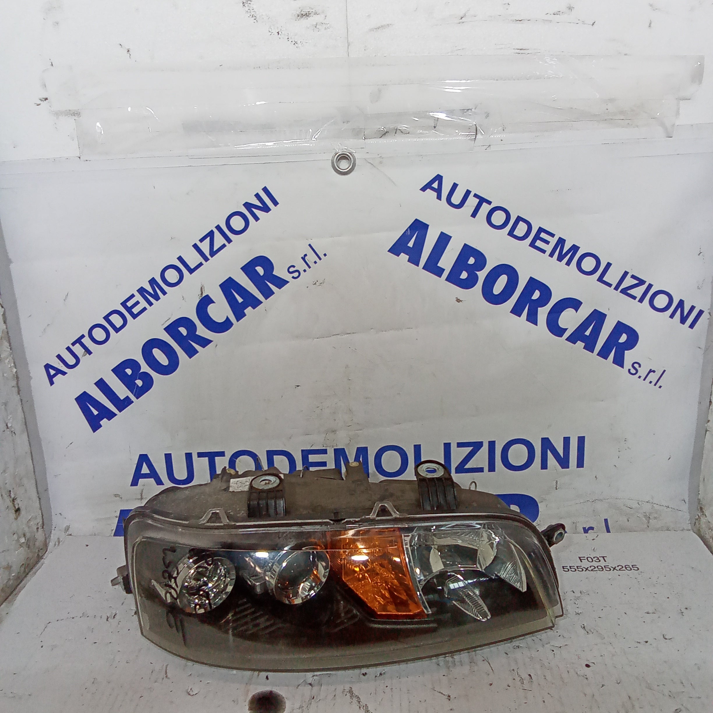 right front headlamp Fiat Punto 2nd series year 2003