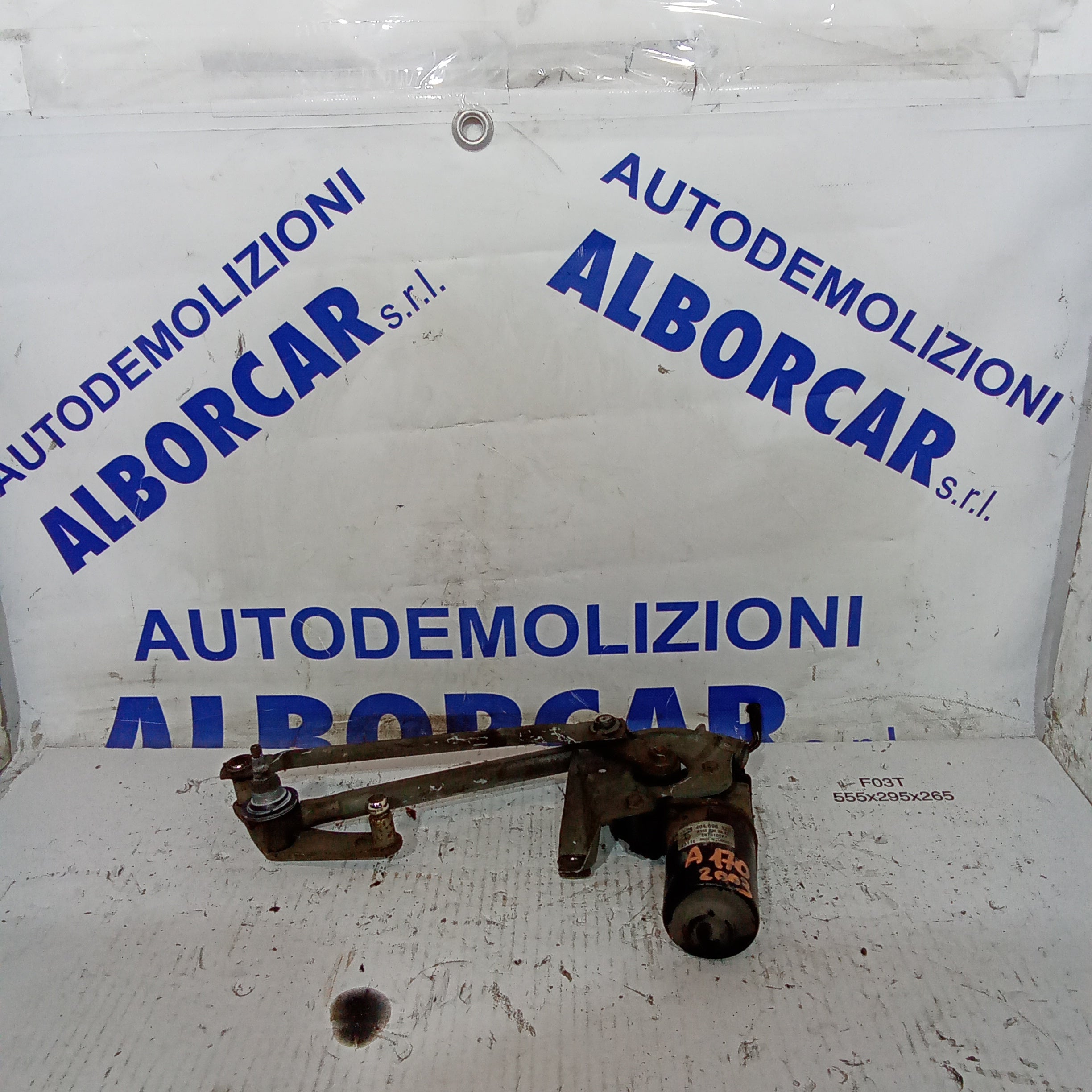 Front wiper motor Mercedes A170 year 2003 code 404.696