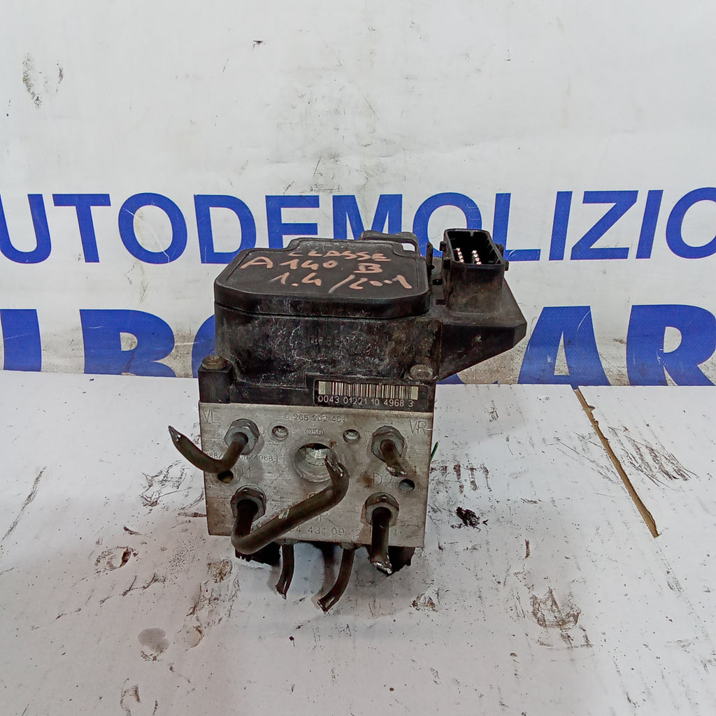 pompa centralina abs mercedes A140 1.4 benzina anno 2001 codice 0265202461
