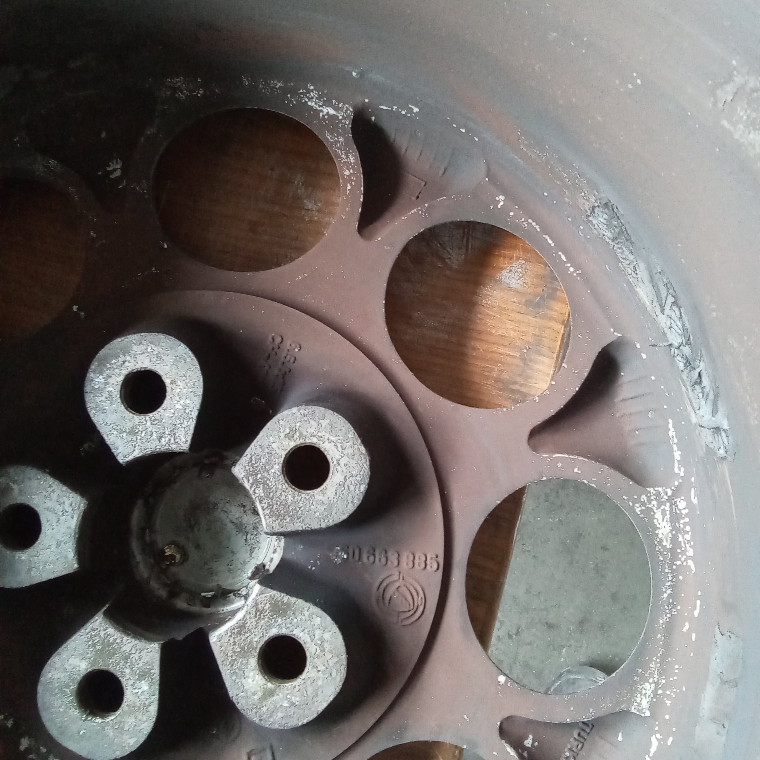 4 cerchi in lega 15  pollici alfa 156 5 fori codice 60663885