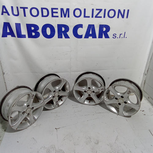4 Fiat alloy wheels 14 inches