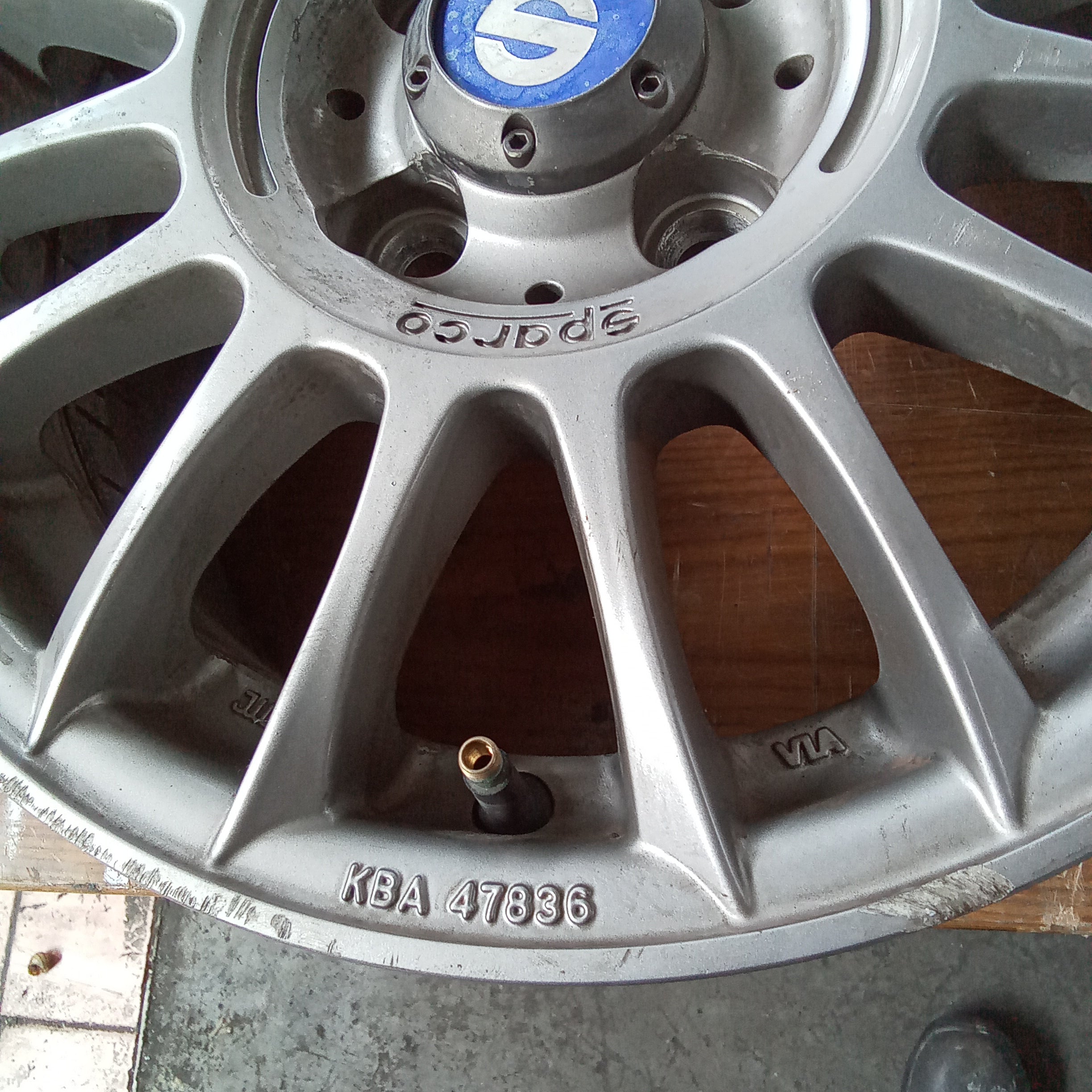 4 cerchi in lega 14 pollici 4 fori sparco