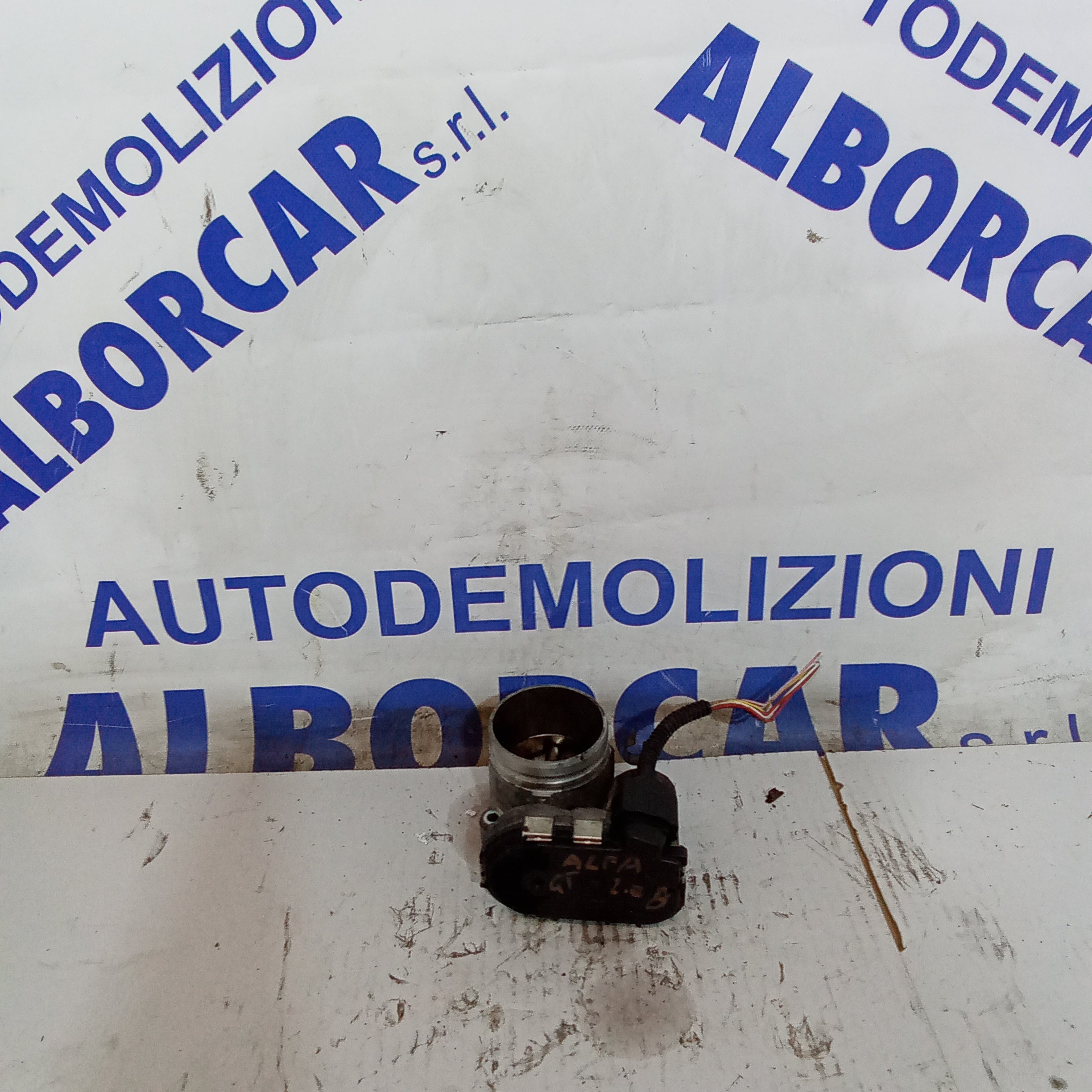 Alfa Romeo GTS 2.0 petrol throttle body, year 2004, part number 0280750102