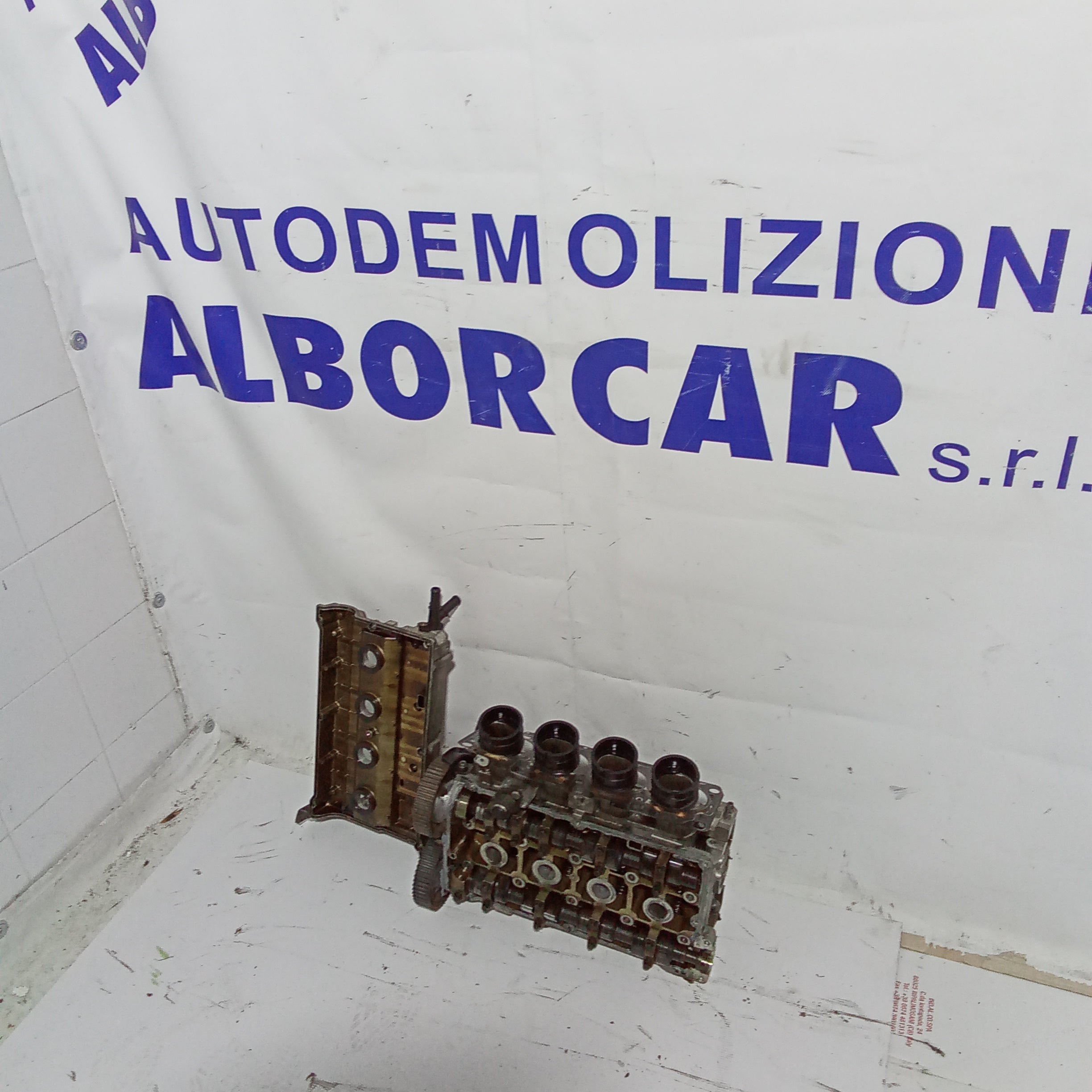 complete cylinder head with tappet Alfa GTS 2.0 petrol year 2004