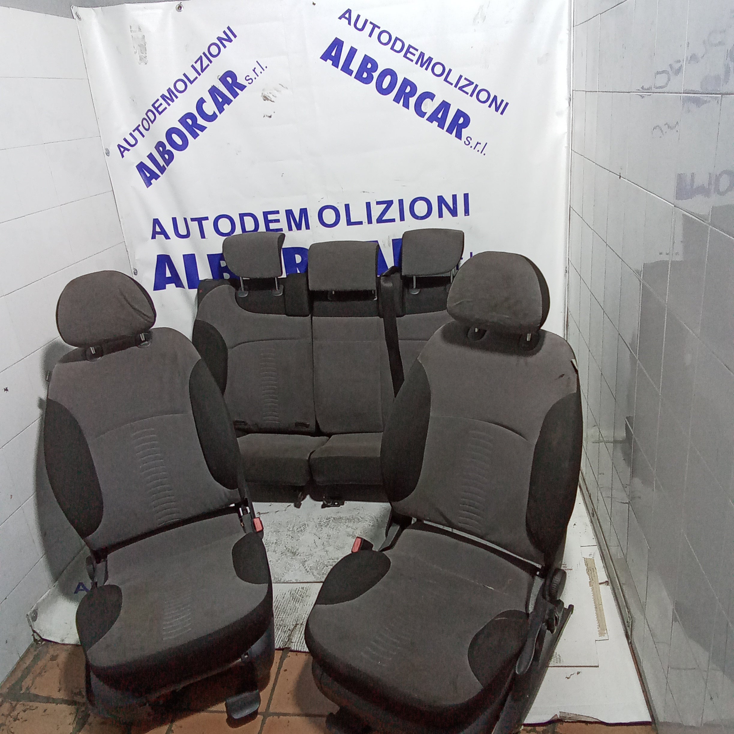 Upholstery (complete) Fiat Stilo SW year 2006
