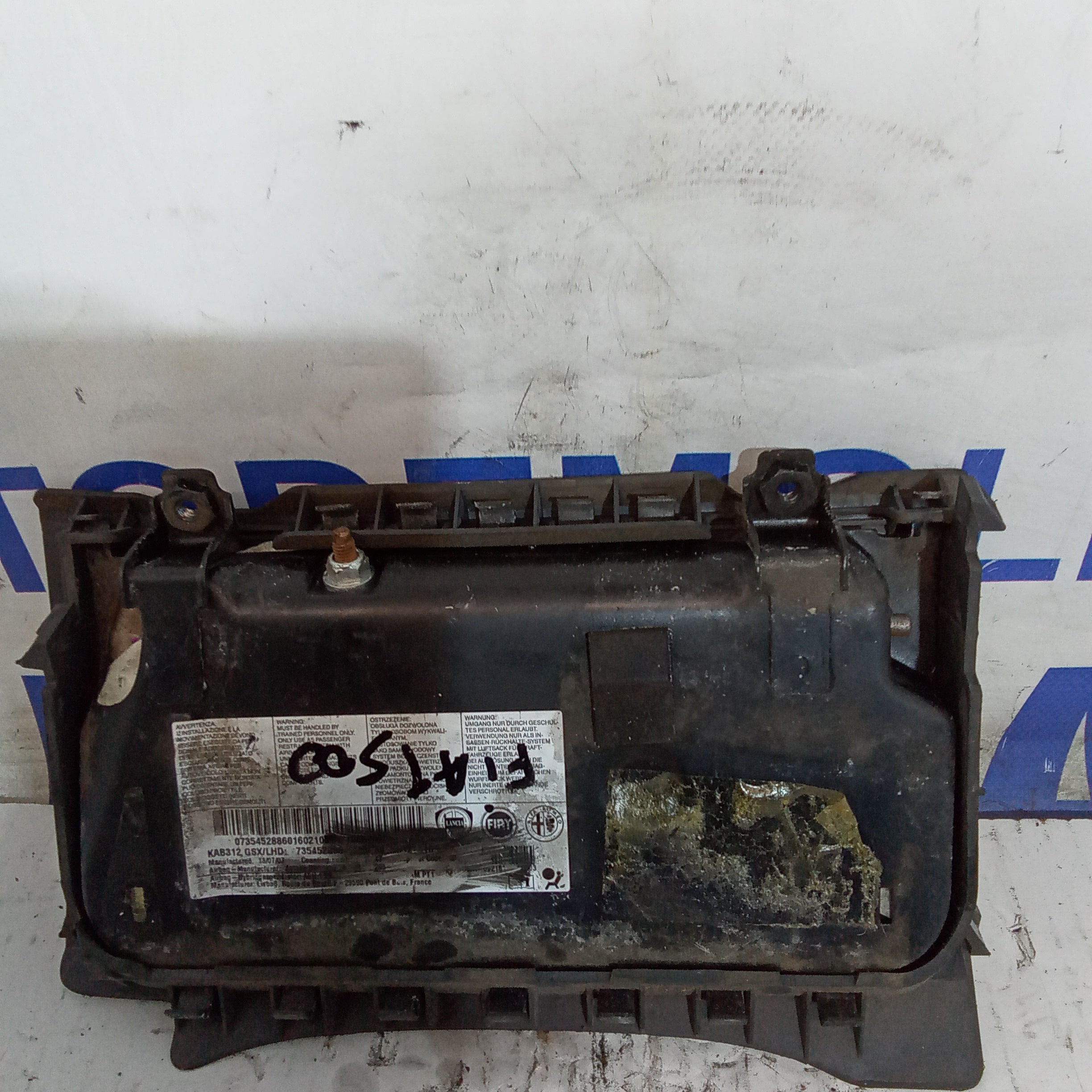 airbag ginocchia fiat 500 1.2 benzina anno 2007/2012 codice 735452886