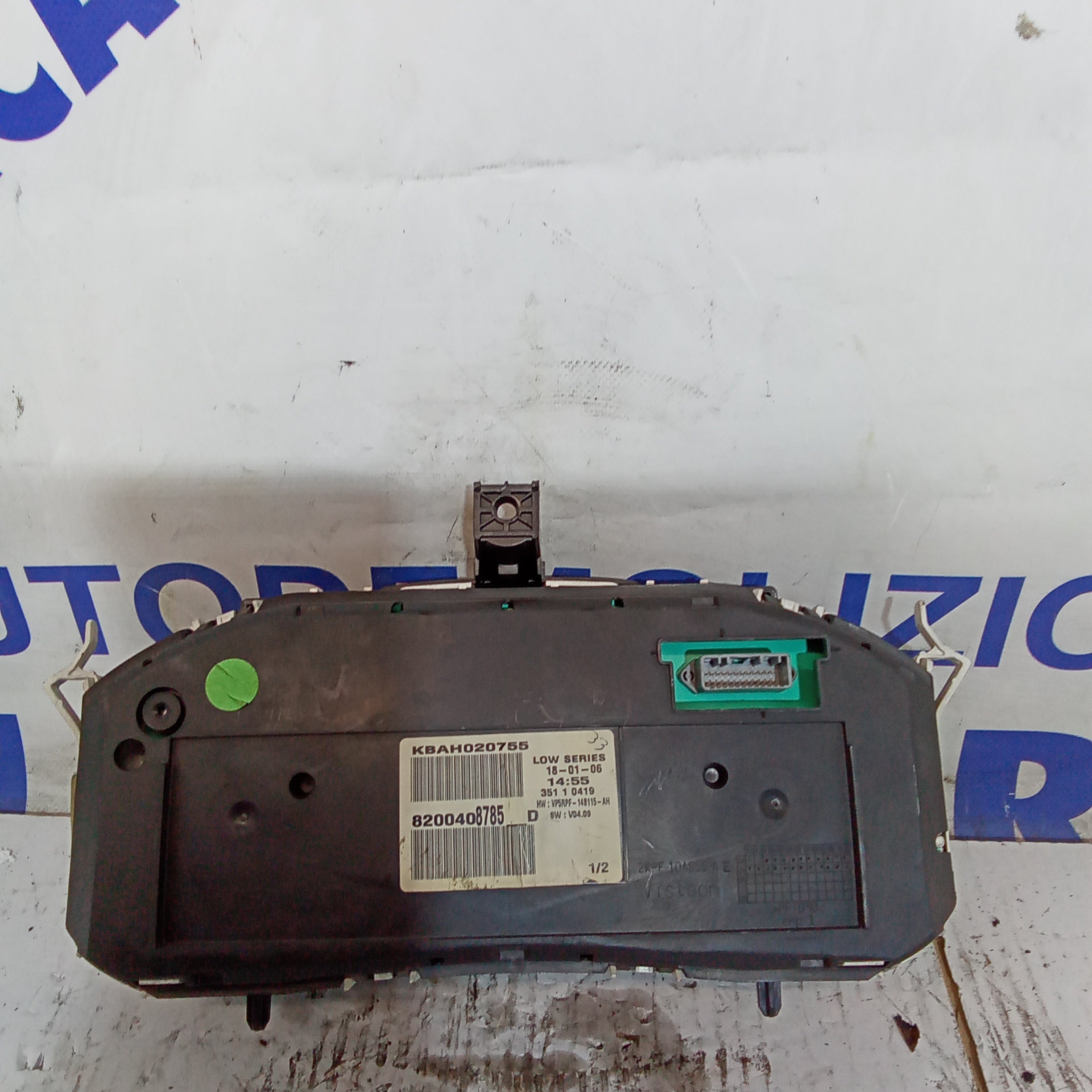 Renault Megane 1.5 diesel instrument cluster speedometer, year 2002/2006, part number 35110419