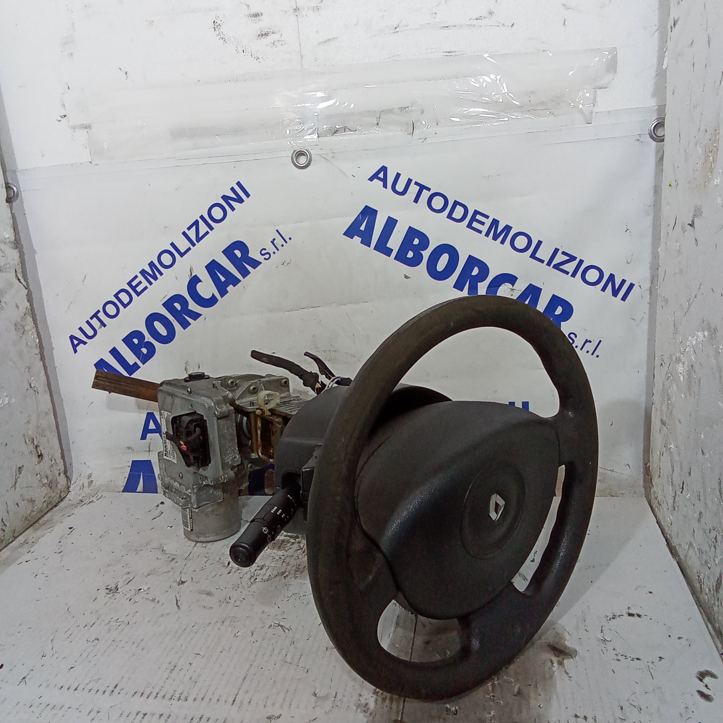 Complete steering column Renault Megane 1.9 dci year 2006 code 8200035272
