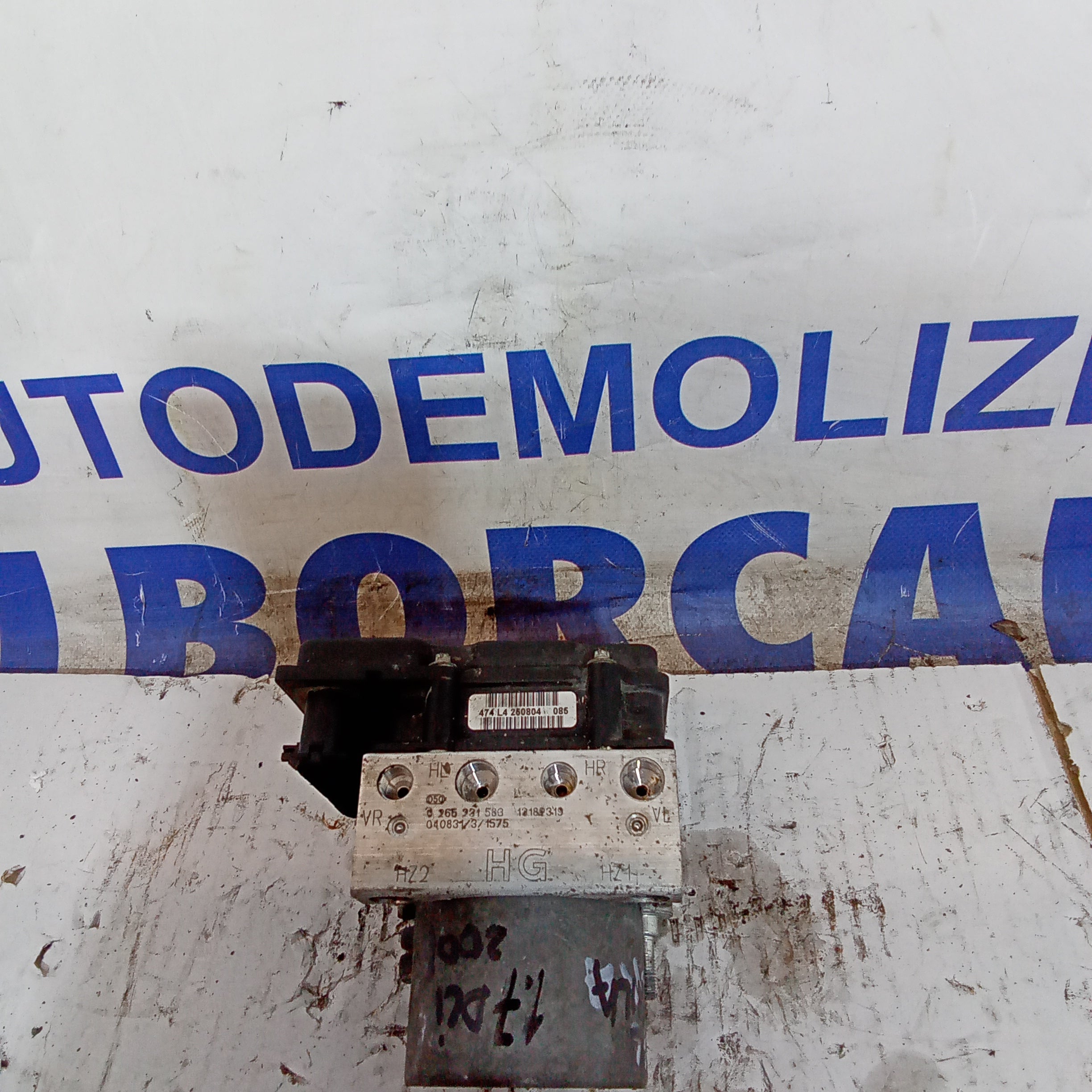 ABS pump control unit Opel Meriva 1.7 CDTI year 2006 code 0265231583