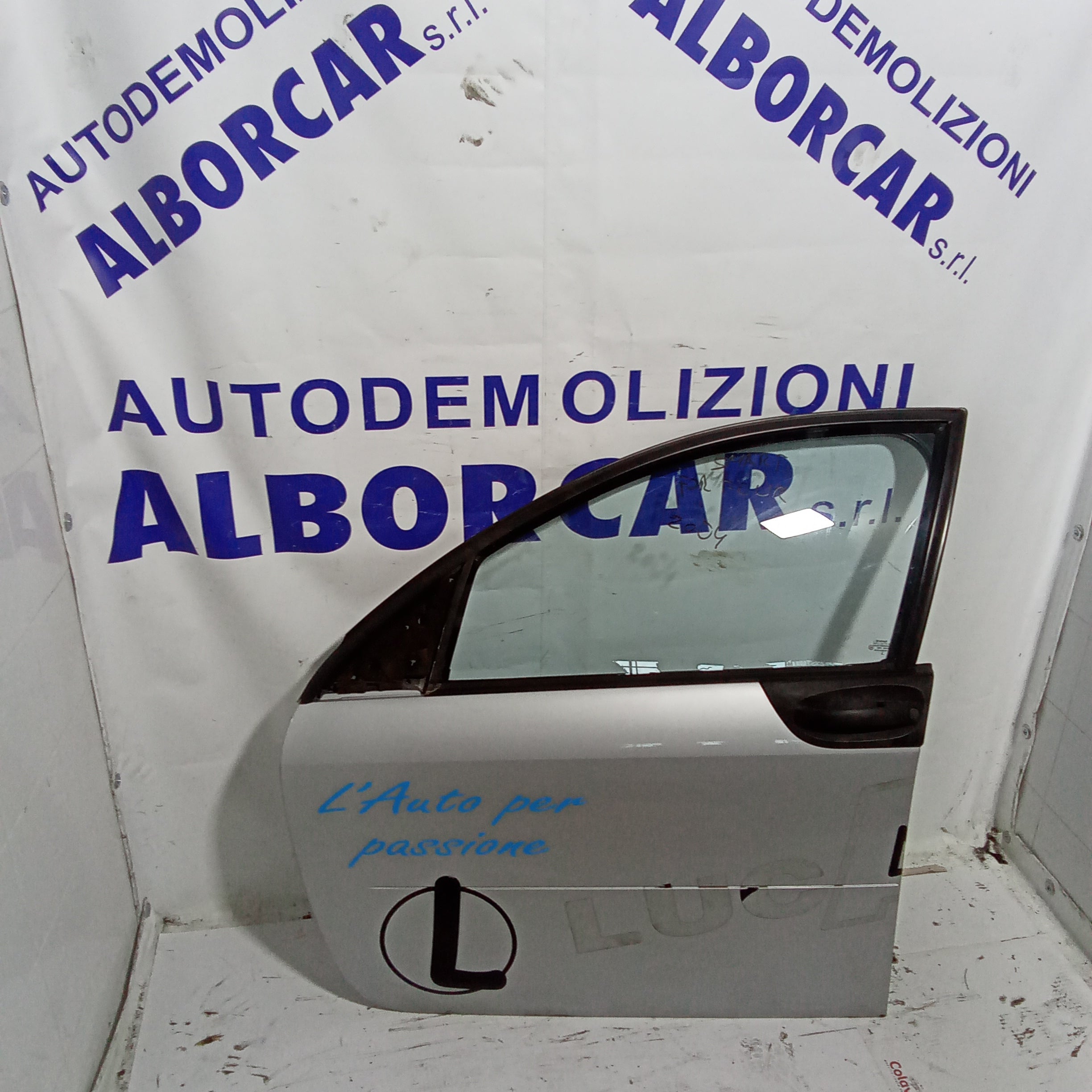 Front left door (complete) Smart Forfour year 2004