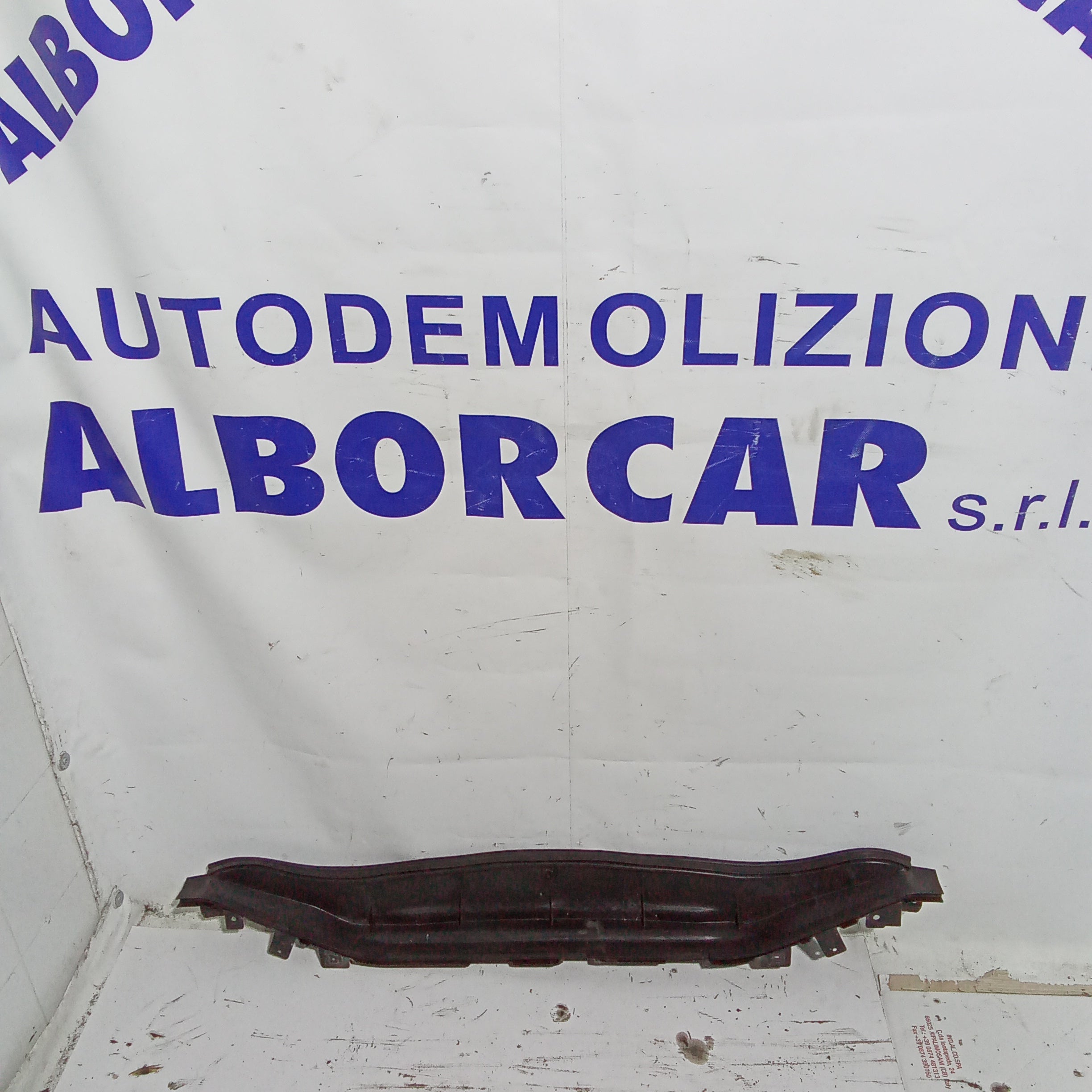 rivestimento anteriore batticofano fiat panda 2 serie