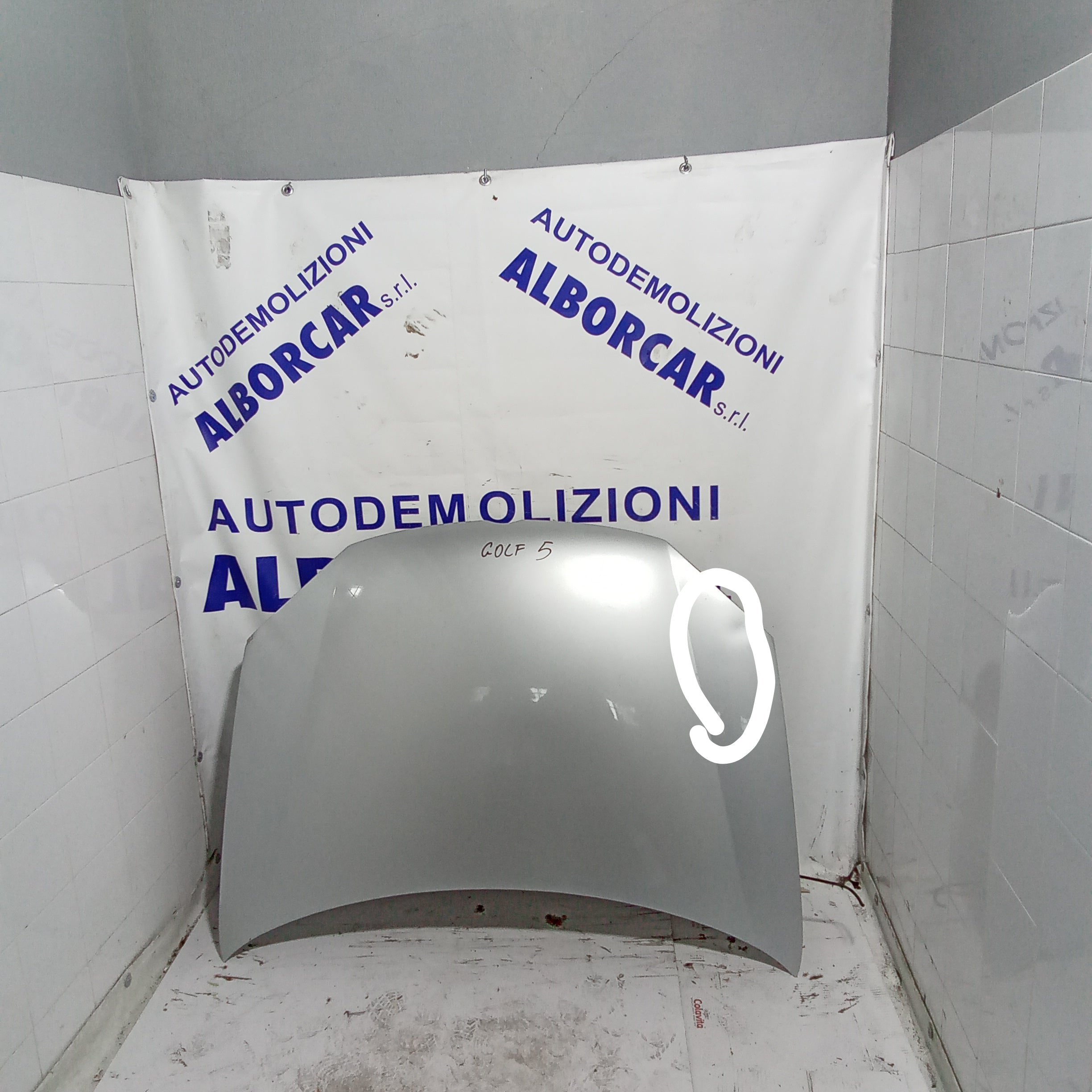 cofano anteriore golf 5 anno 2004/2008
