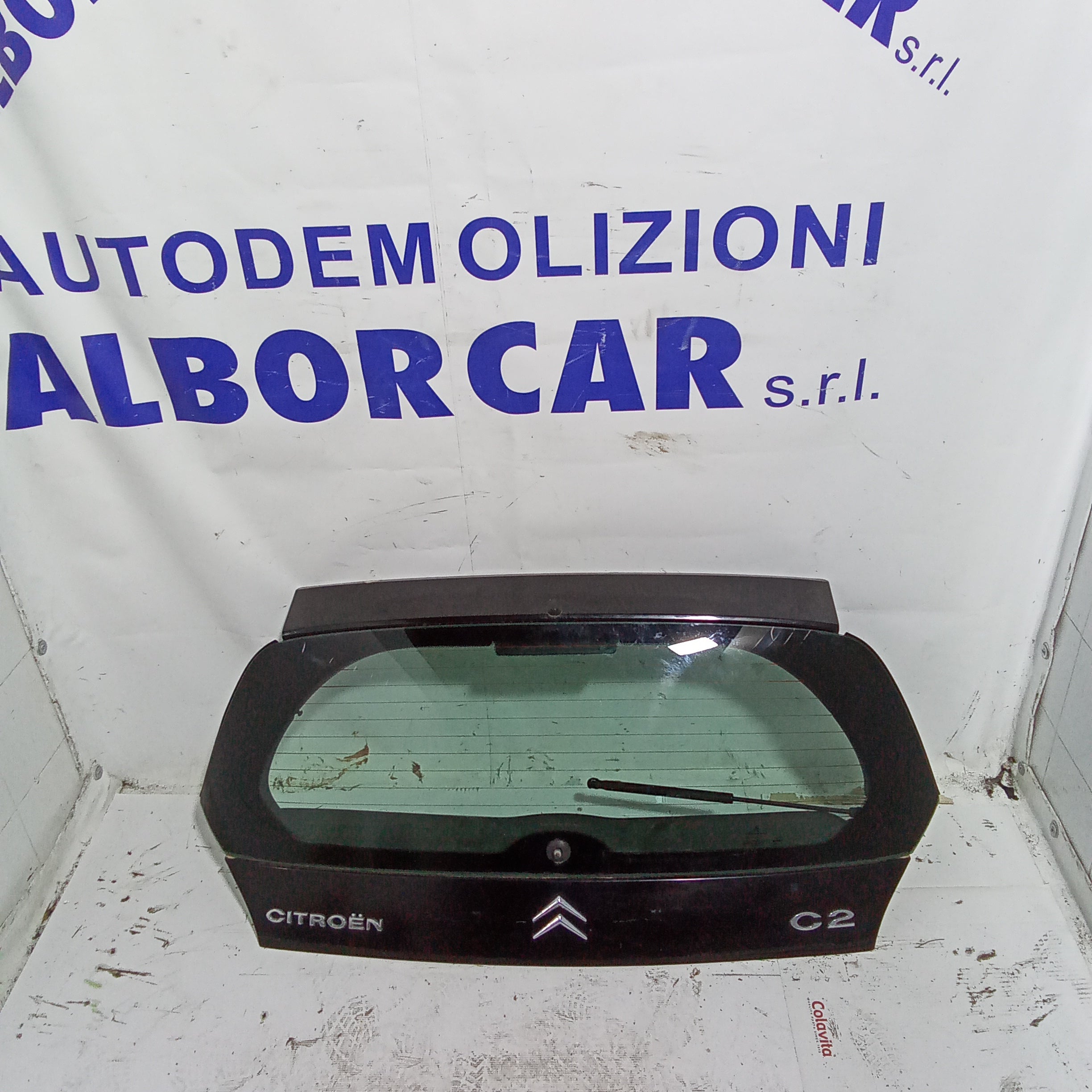 Cofano baule posteriore (completo) citroen C2 anno 2006