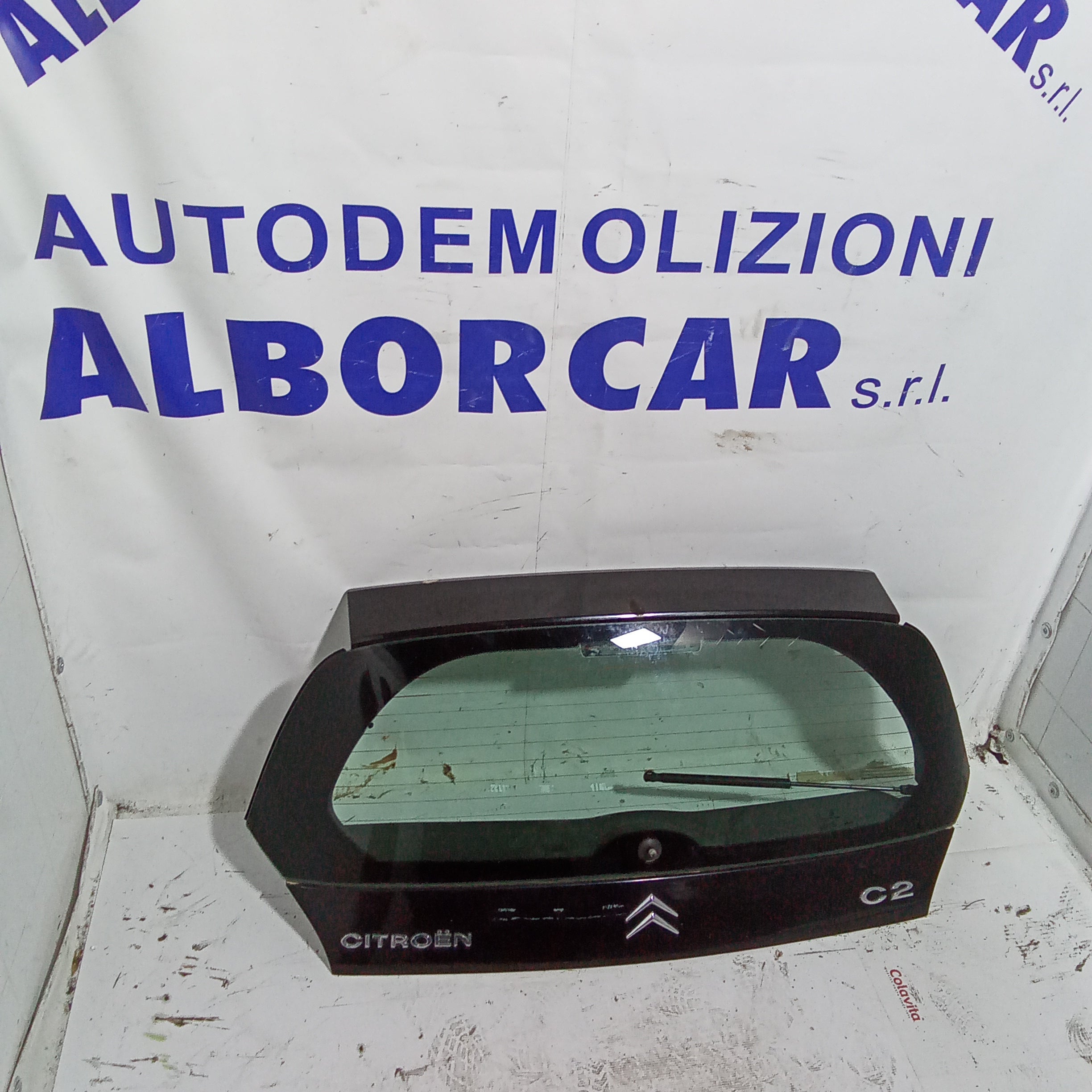 Cofano baule posteriore (completo) citroen C2 anno 2006
