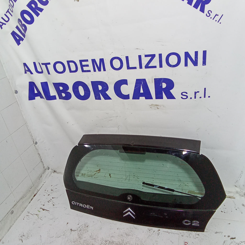 Cofano baule posteriore (completo) citroen C2 anno 2006