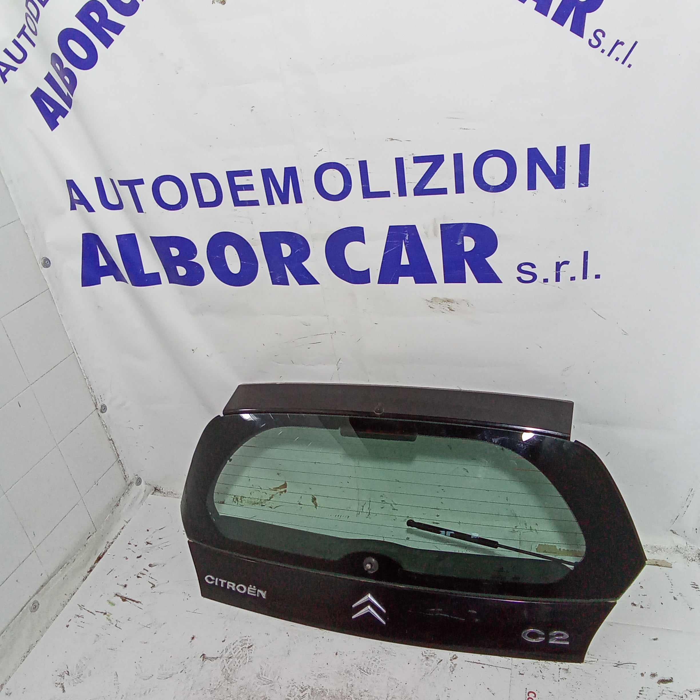 Cofano baule posteriore (completo) citroen C2 anno 2006
