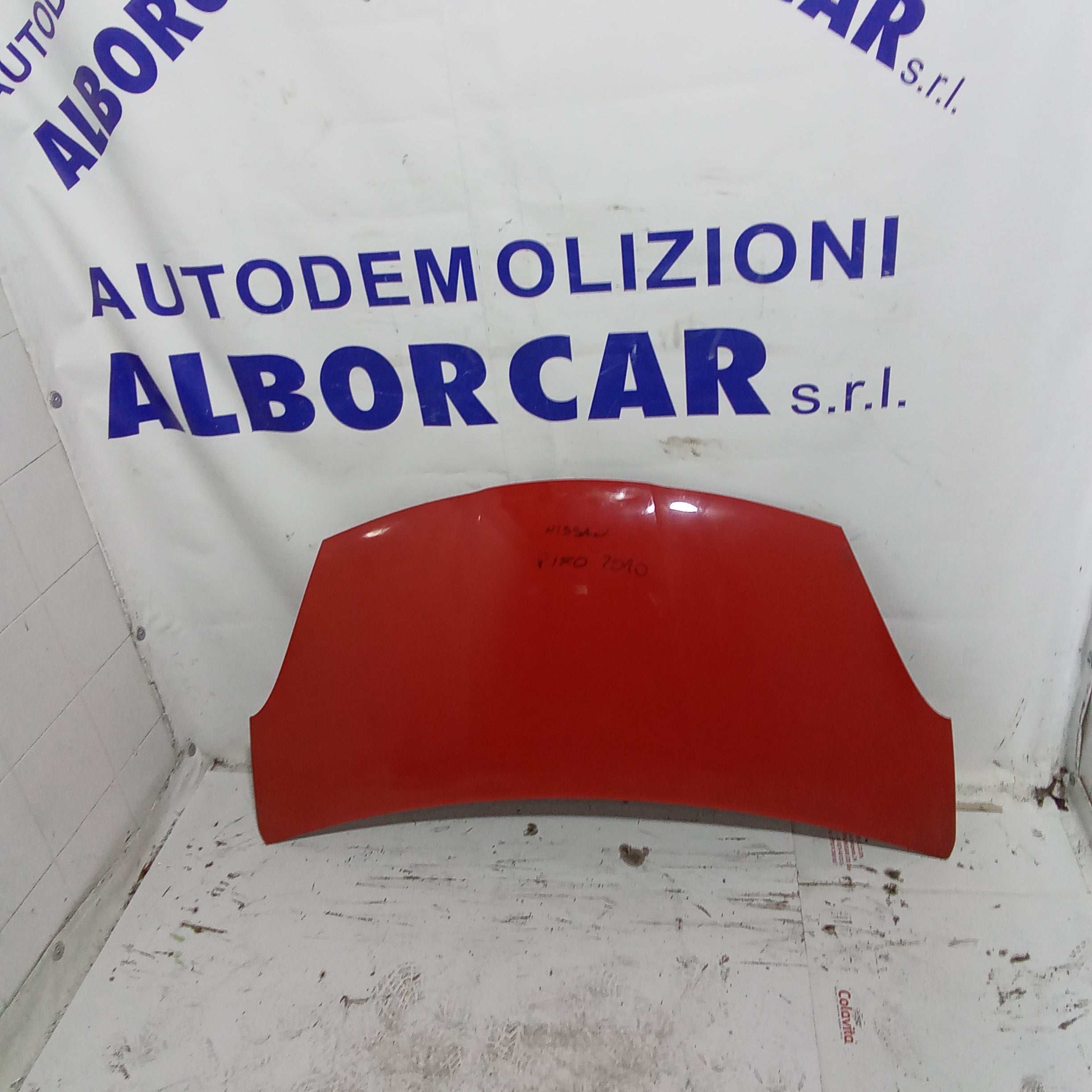 cofano motore anteriore nissan pixo anno 2010