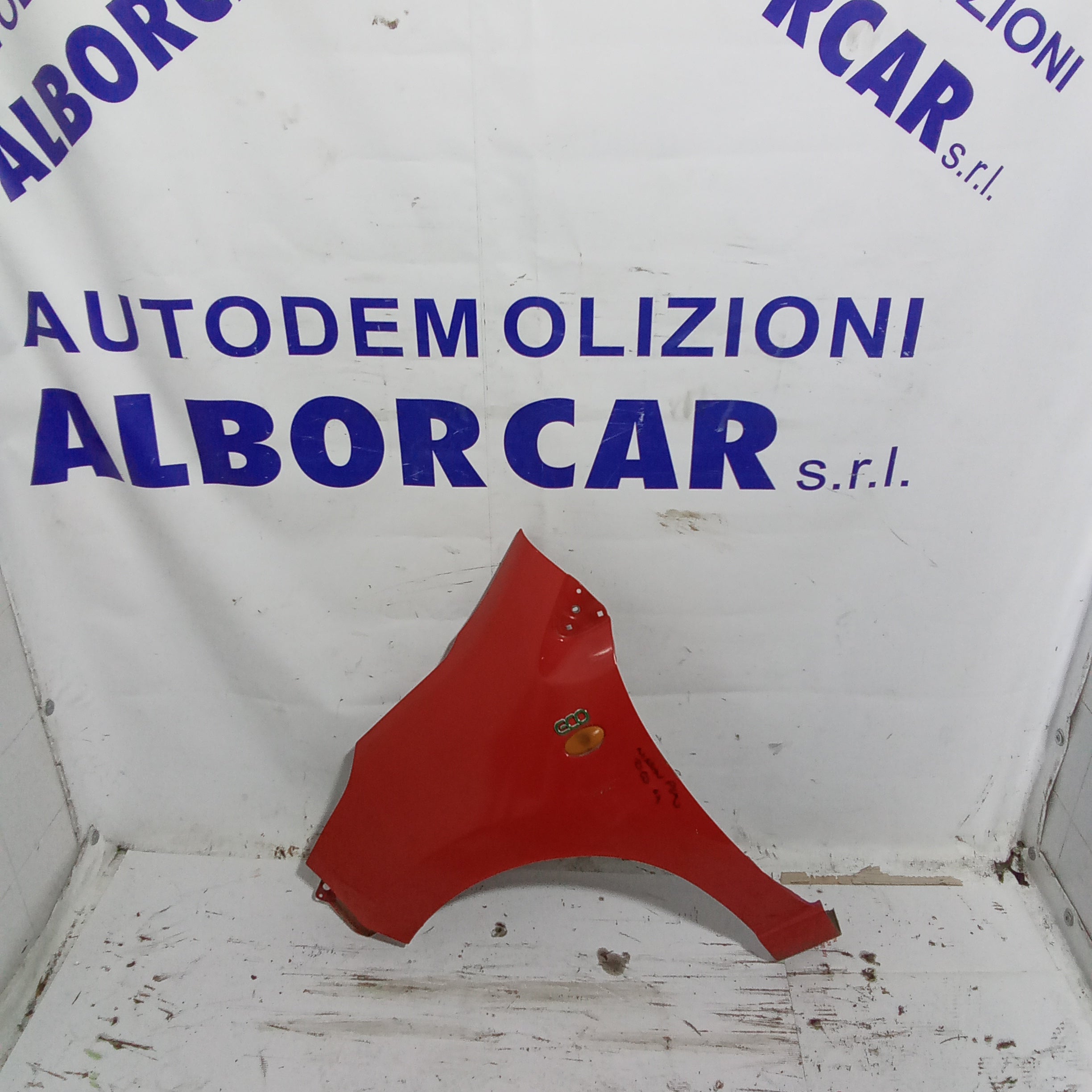 parafango fianchetto anteriore sinistro nissan pixo anno 2010
