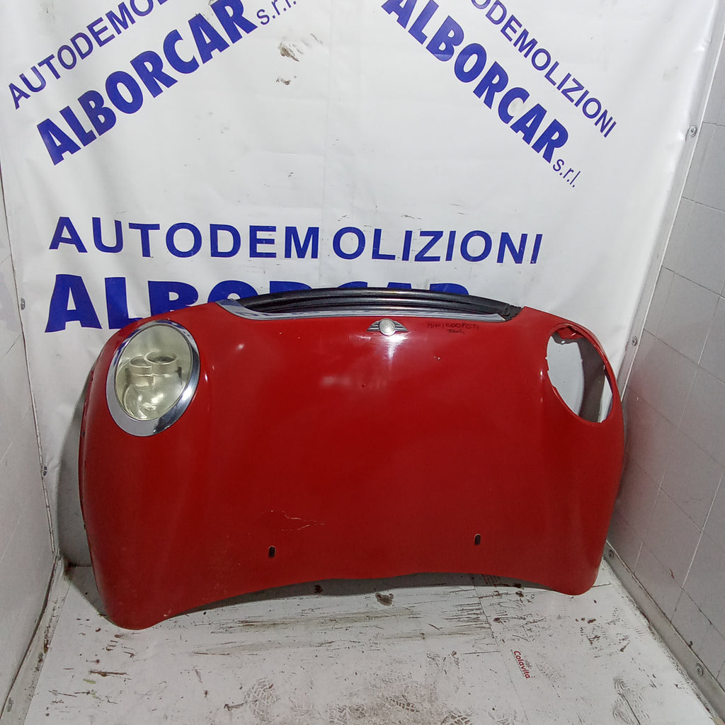 cofano motore anteriore (con faro sx) mini cooper anno 2004