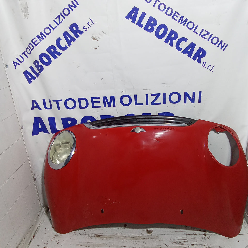 cofano motore anteriore (con faro sx) mini cooper anno 2004
