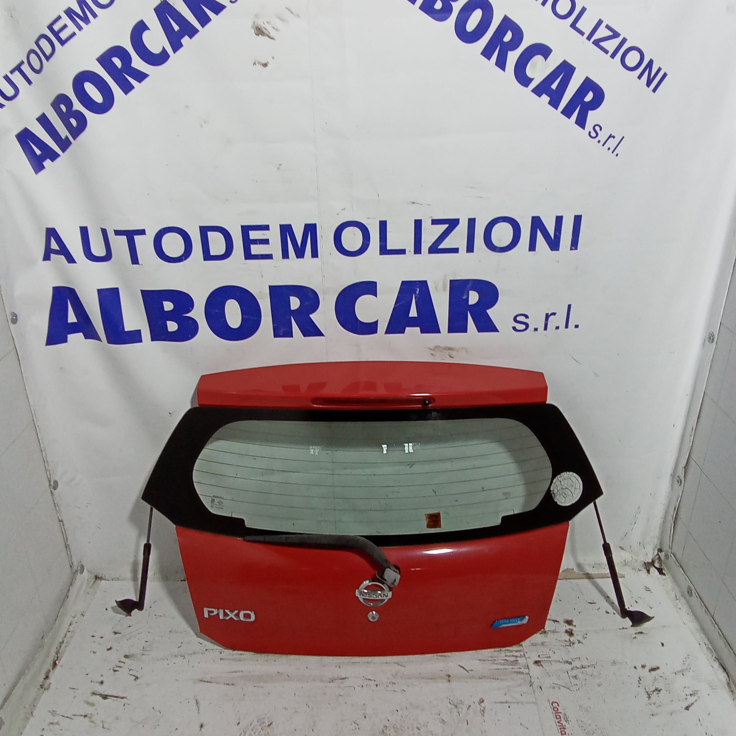 cofano baule posteriore (completo) nissan pixo anno 2010