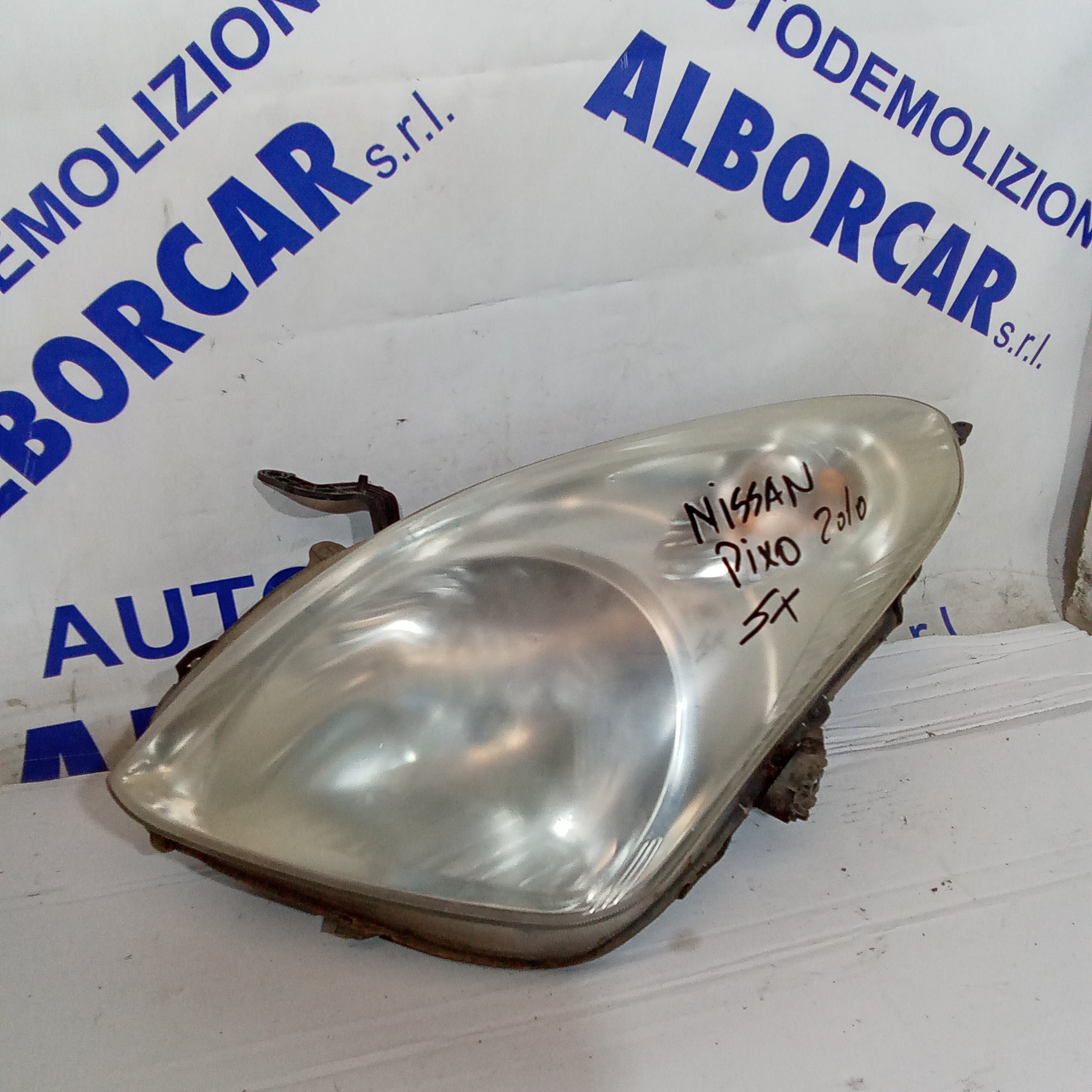 fanale faro anteriore sinistro nissan pixo anno 2010