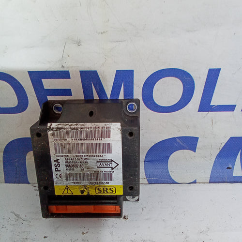 centralina airbag citroen C2 1.2 benzina anno 2003 codice 9660855180