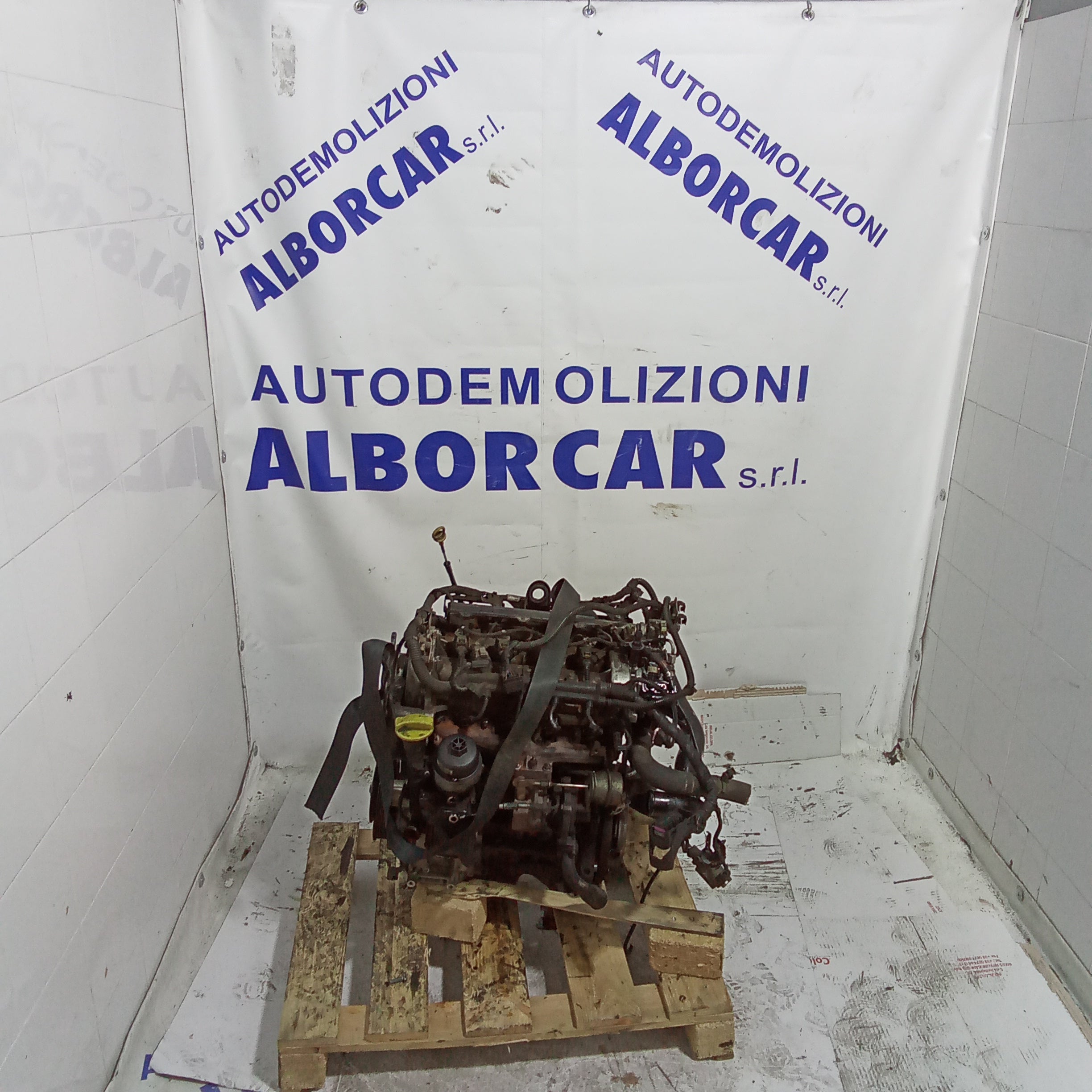 motore fiat 500 1.3mjt (completo) anno 2007 sigla motore 169A1000  Km.140.000