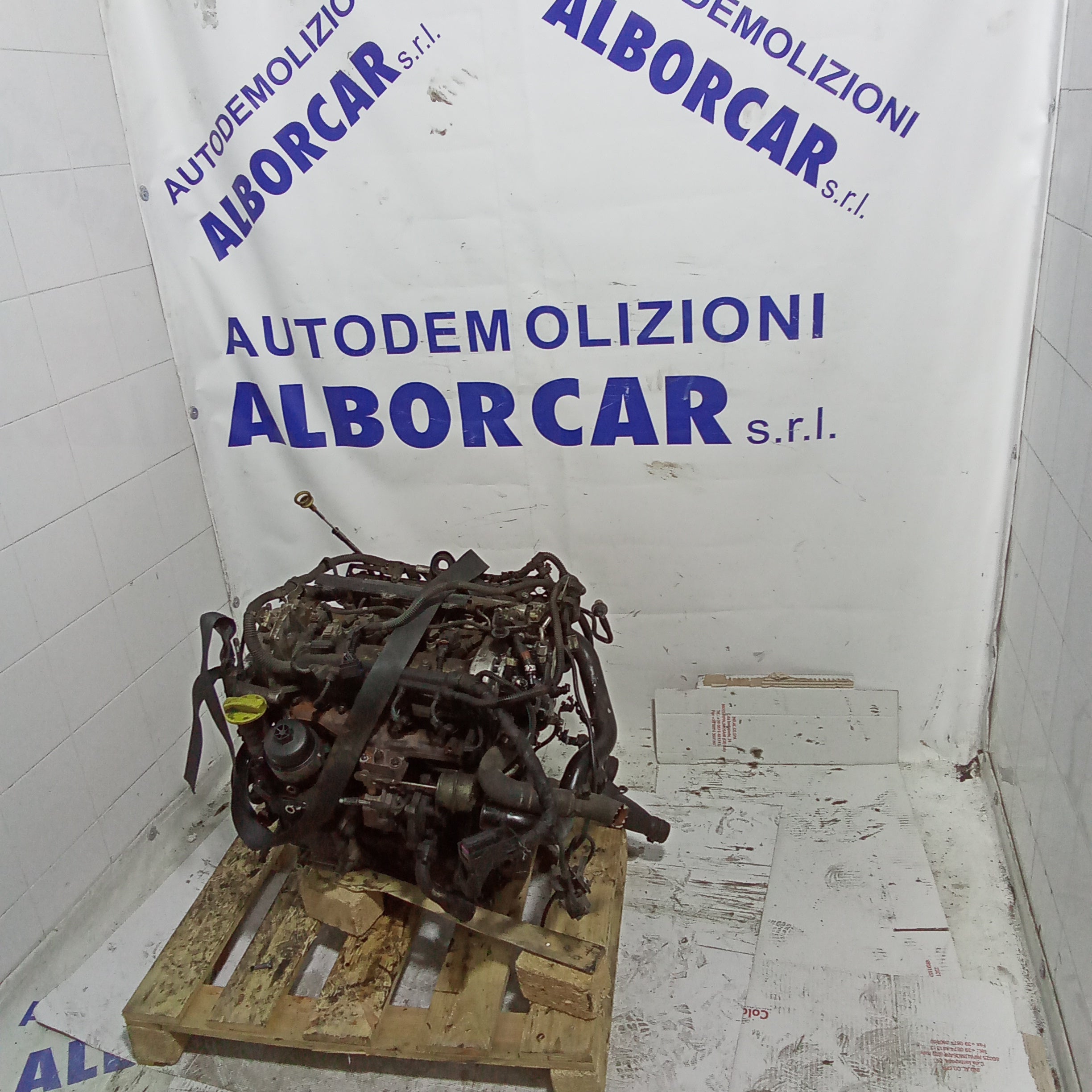 motore fiat 500 1.3mjt (completo) anno 2007 sigla motore 169A1000  Km.140.000