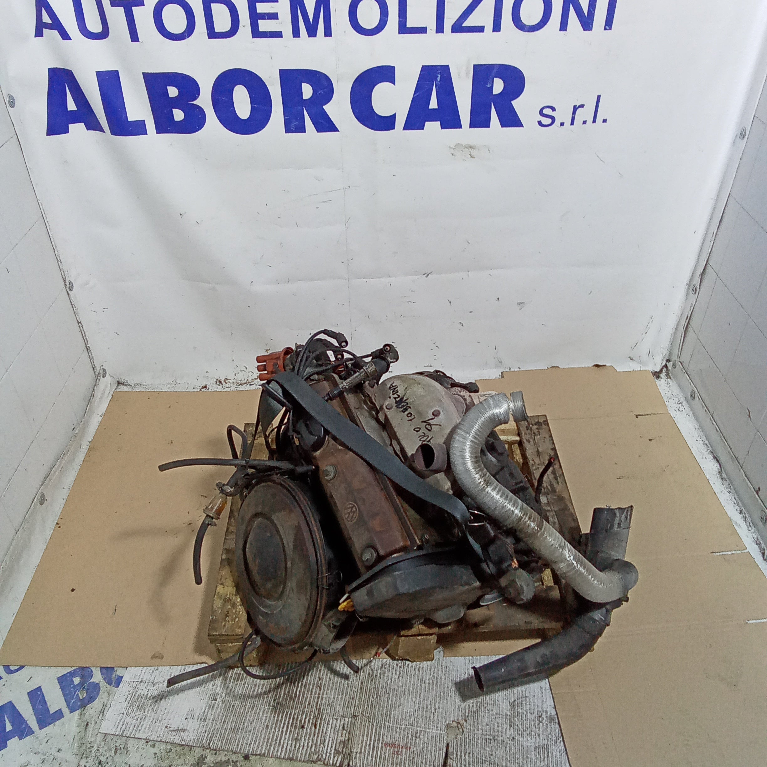 motore volkswagen polo 1.0 (completo) benzina anno1991 sigla motore HZ Km.160000