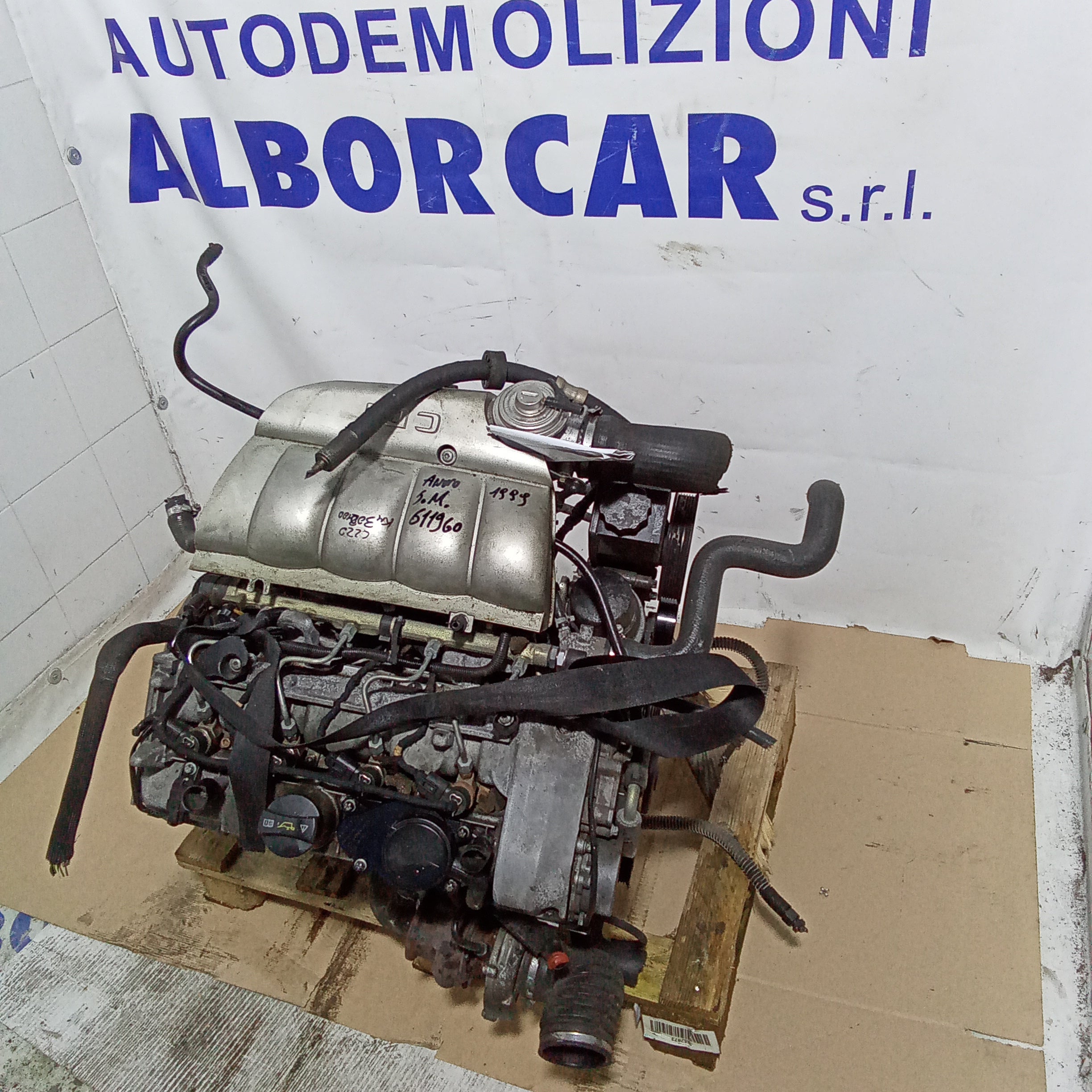 motore mercedes C220 (completo) anno 1999 sigla motore 611960 Km.302100