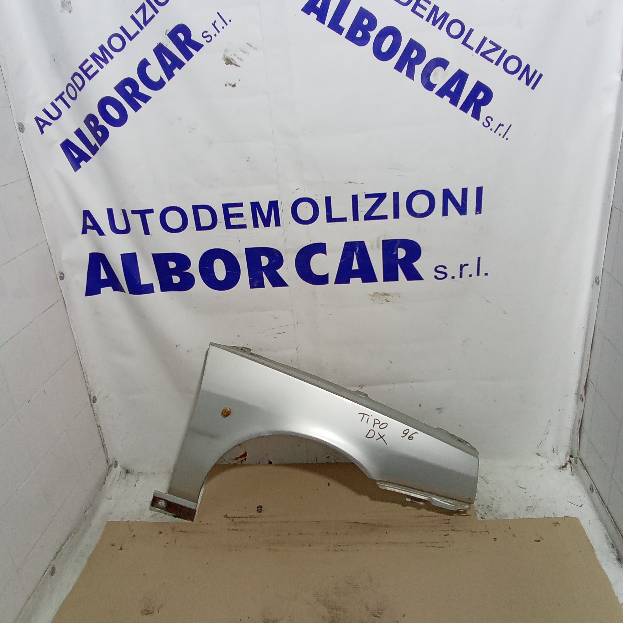 Parafango fianchetto anteriore destro fiat tipo anno 1996