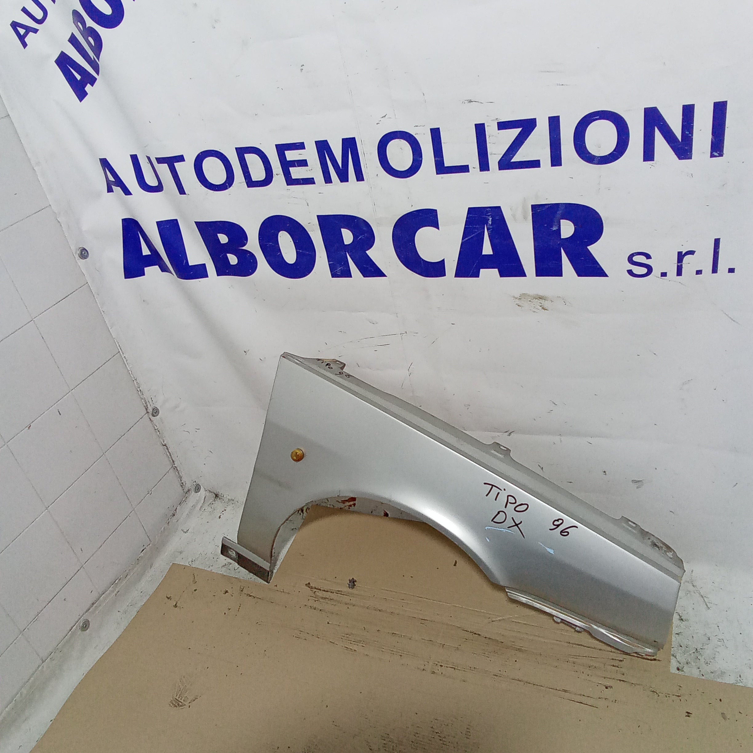 Parafango fianchetto anteriore destro fiat tipo anno 1996