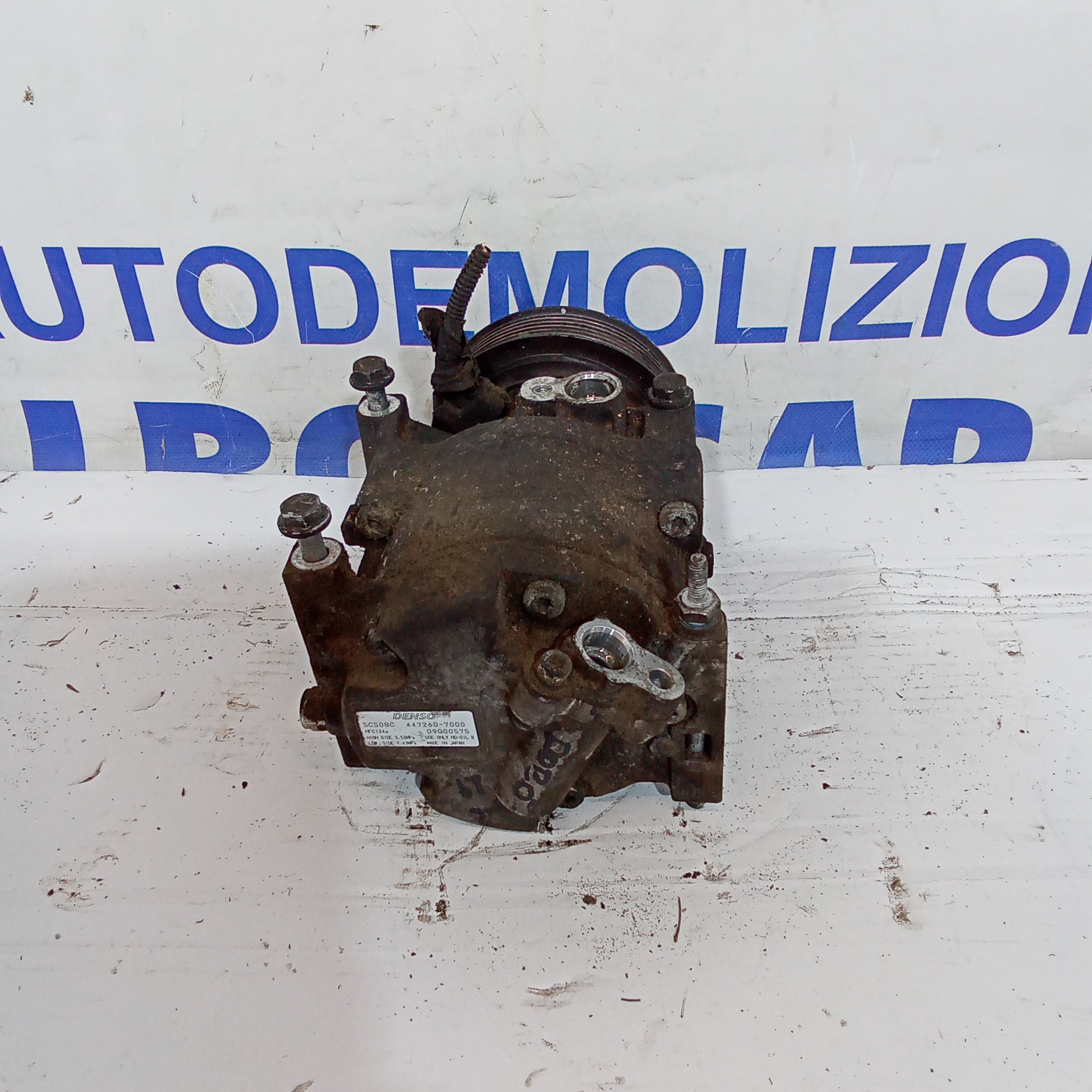 compressore aria condizionata toyota yaris 1.4 diesel anno 2003 codice 447260