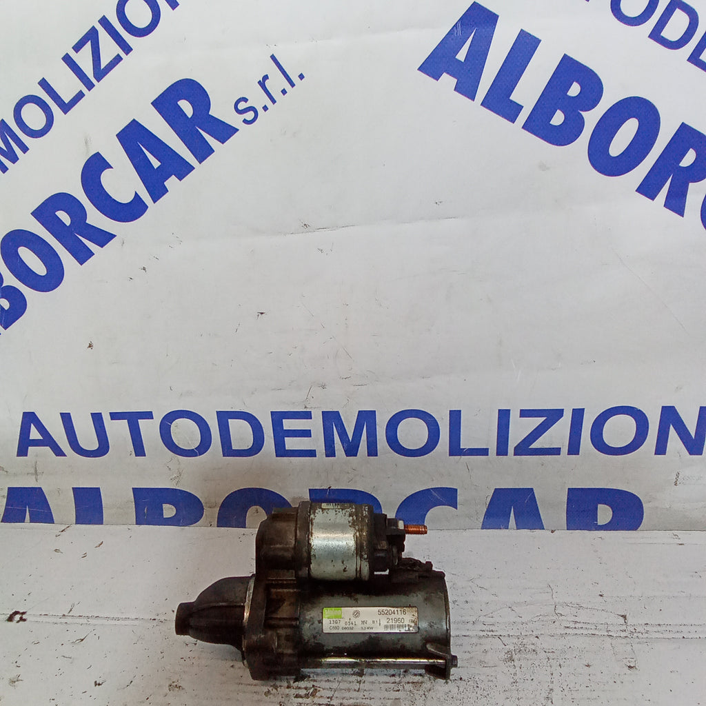 motorino di avviamento fiat panda 1.3 mjt anno 2006 codice 55204116