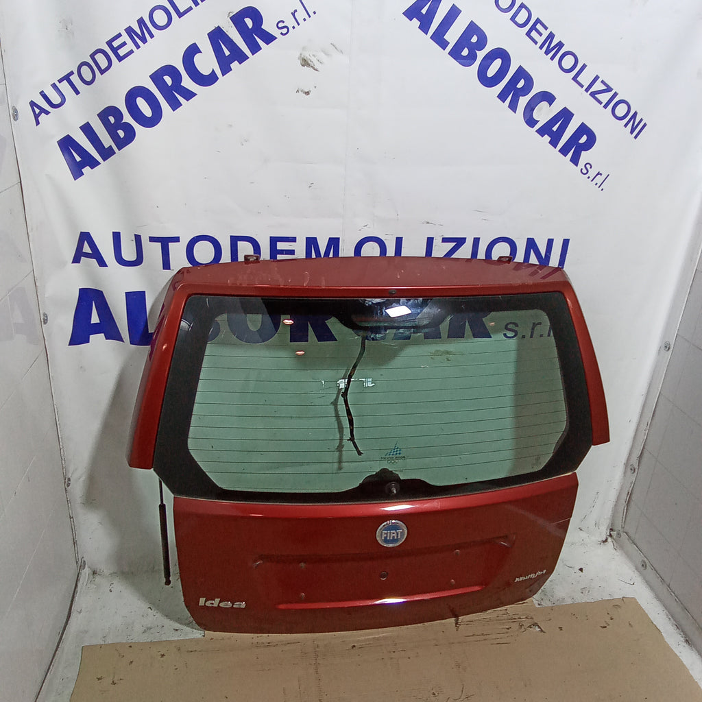 cofano baule posteriore fiat idea anno 2005
