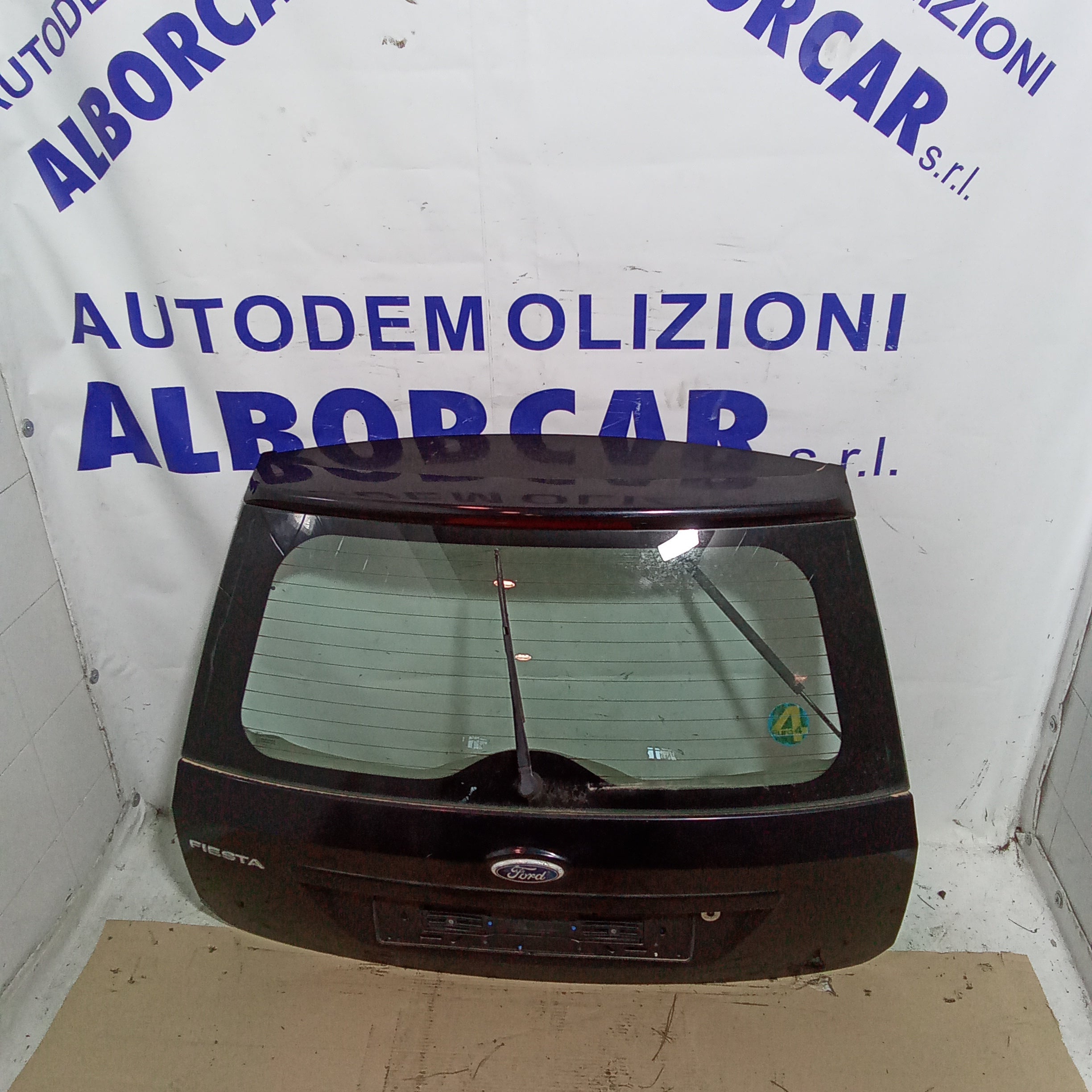 cofano baule posteriore ford fiesta anno 2002