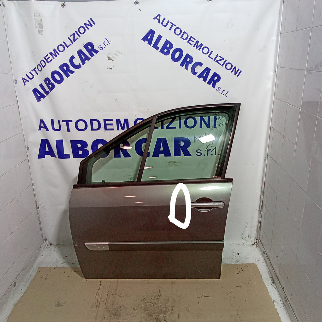 sportello anteriore sinistro completo renault megane anno 2004