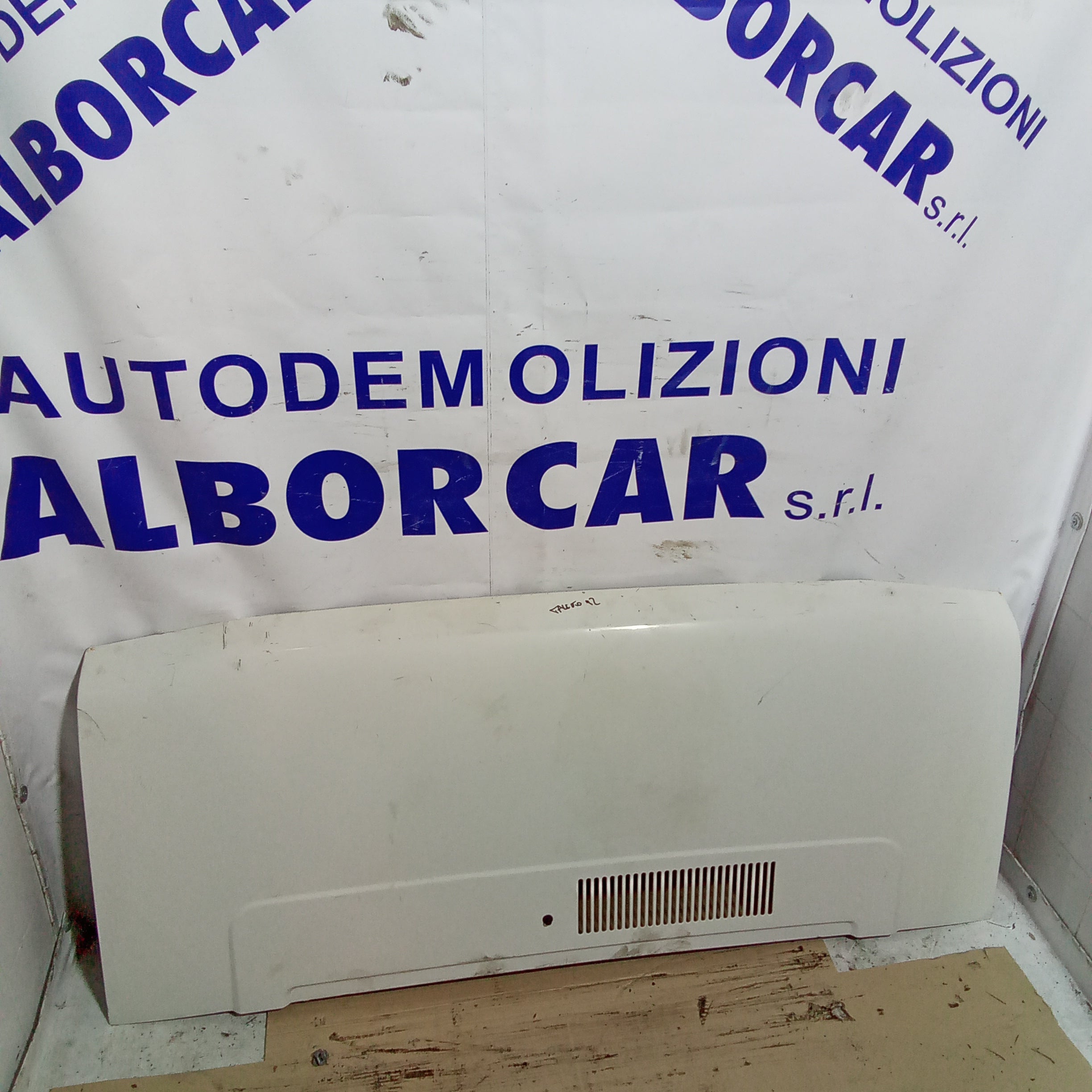 cofano motore anteriore fiat talento anno 1992