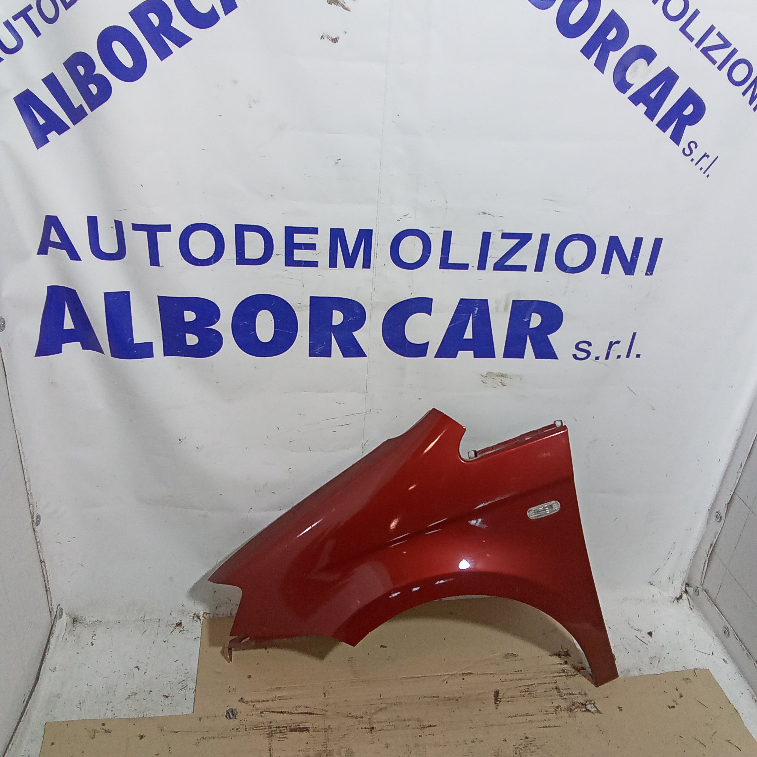 parafango fianchetto anteriore sinistro fiat idea anno 2005