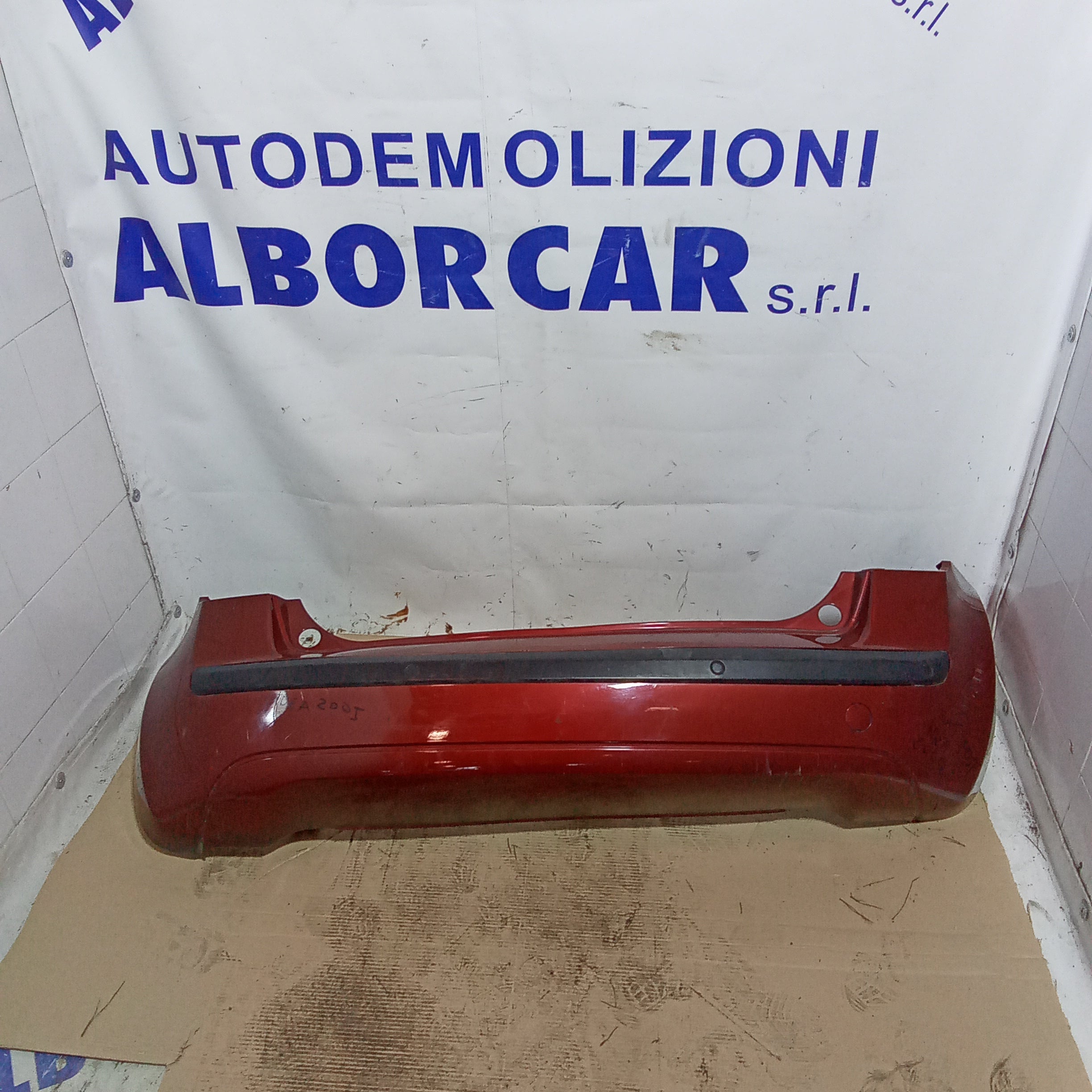 Rear bumper (with sensors) Fiat Idea year 2005