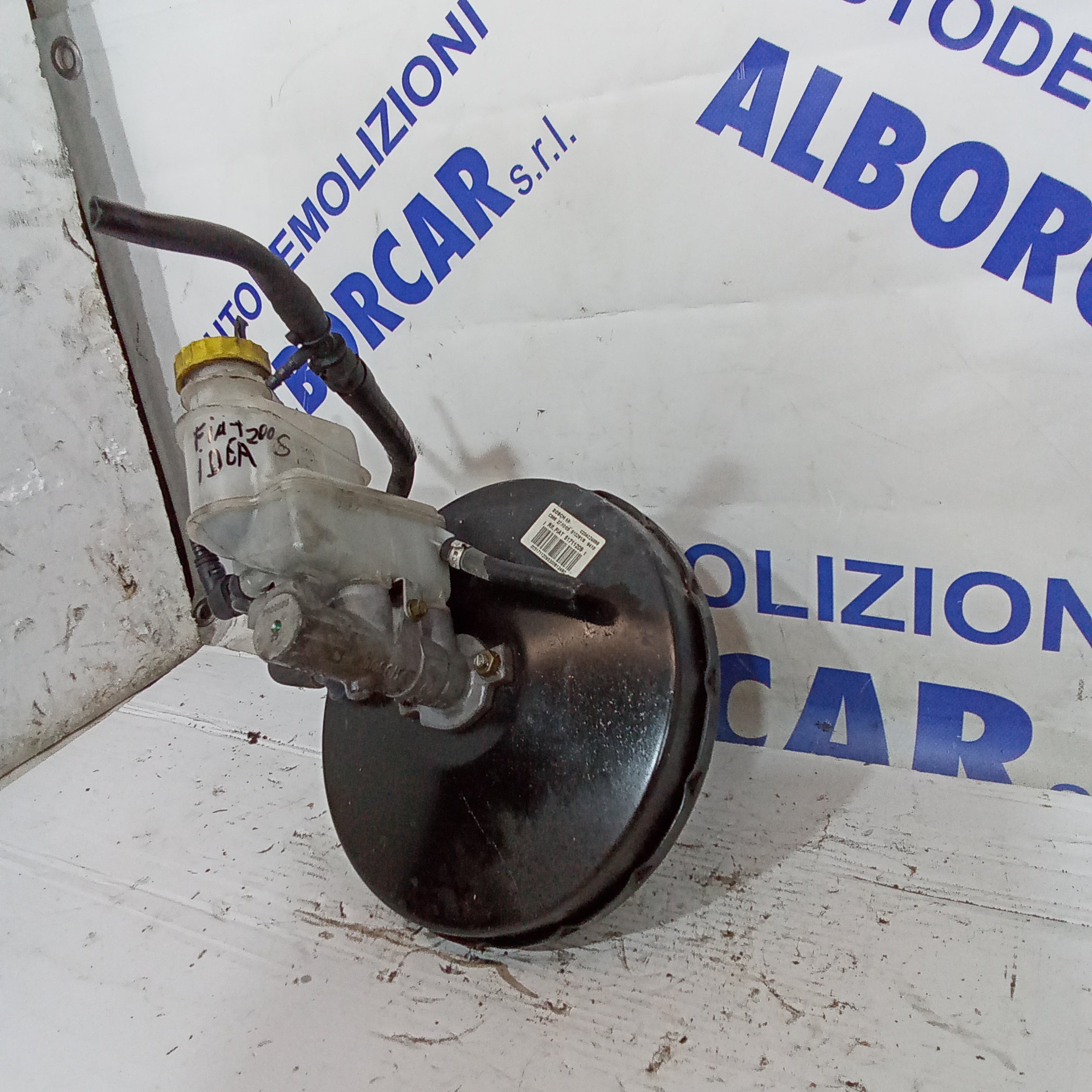 pompa servofreno completa fiat idea 1.4 benzina anno 2005 codice 51711209