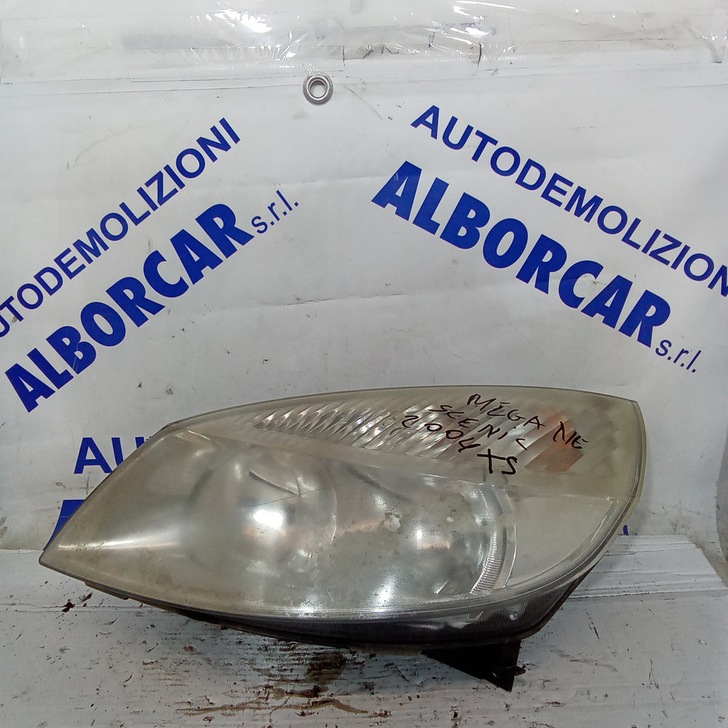 fanale faro anteriore sinistro renault megane anno 2004